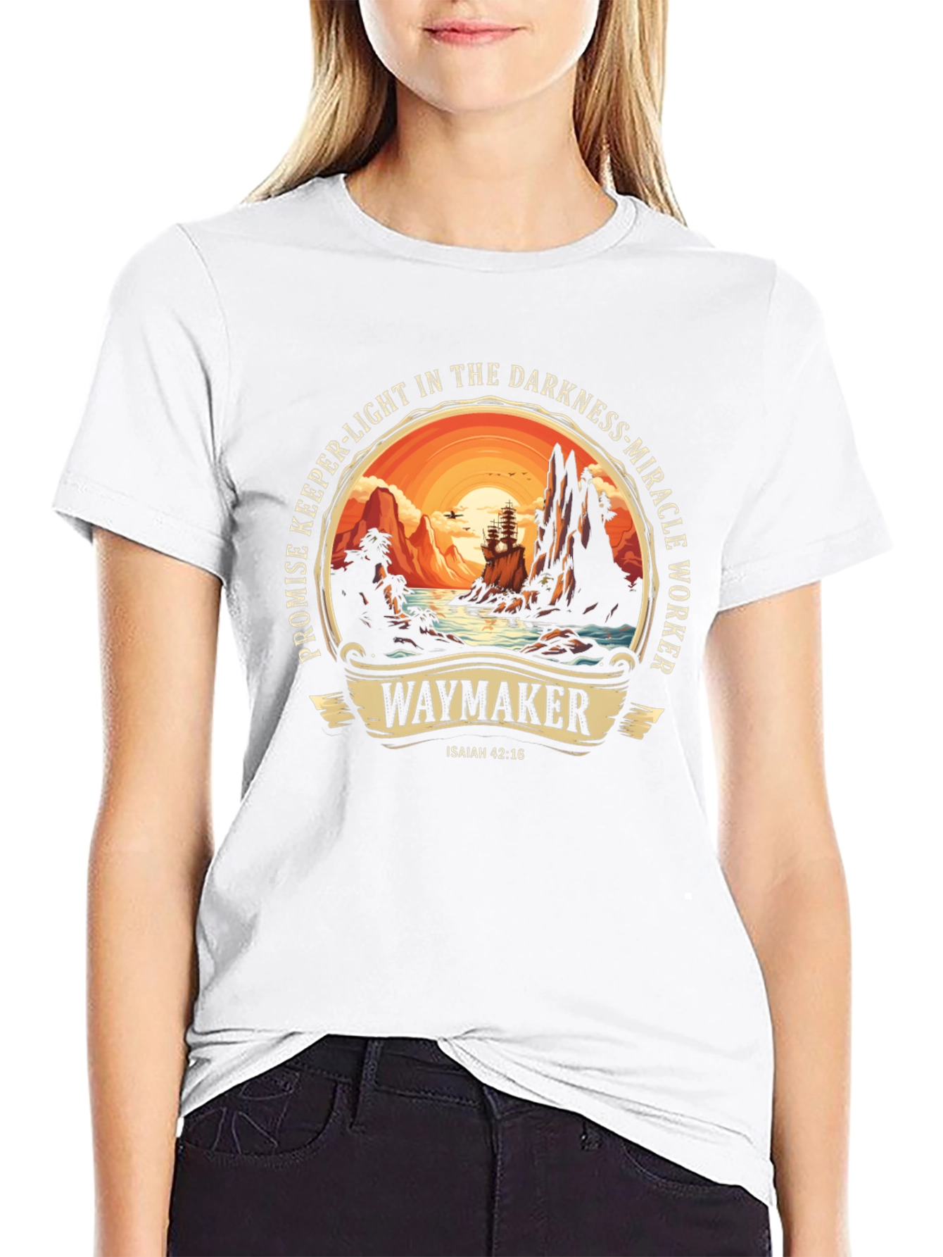 Waymaker Christian Graphic T-Shirt