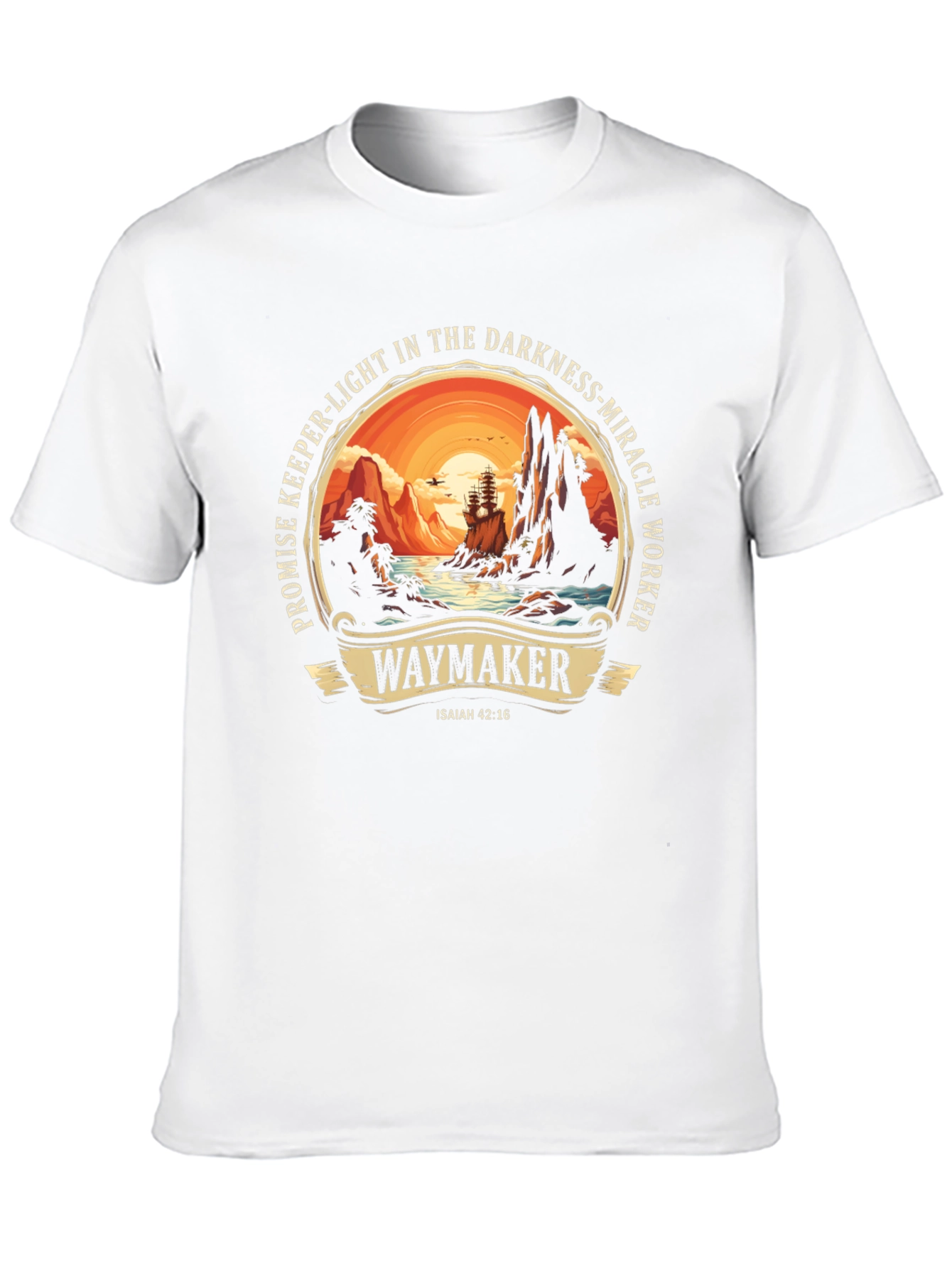 Waymaker Christian Graphic T-Shirt