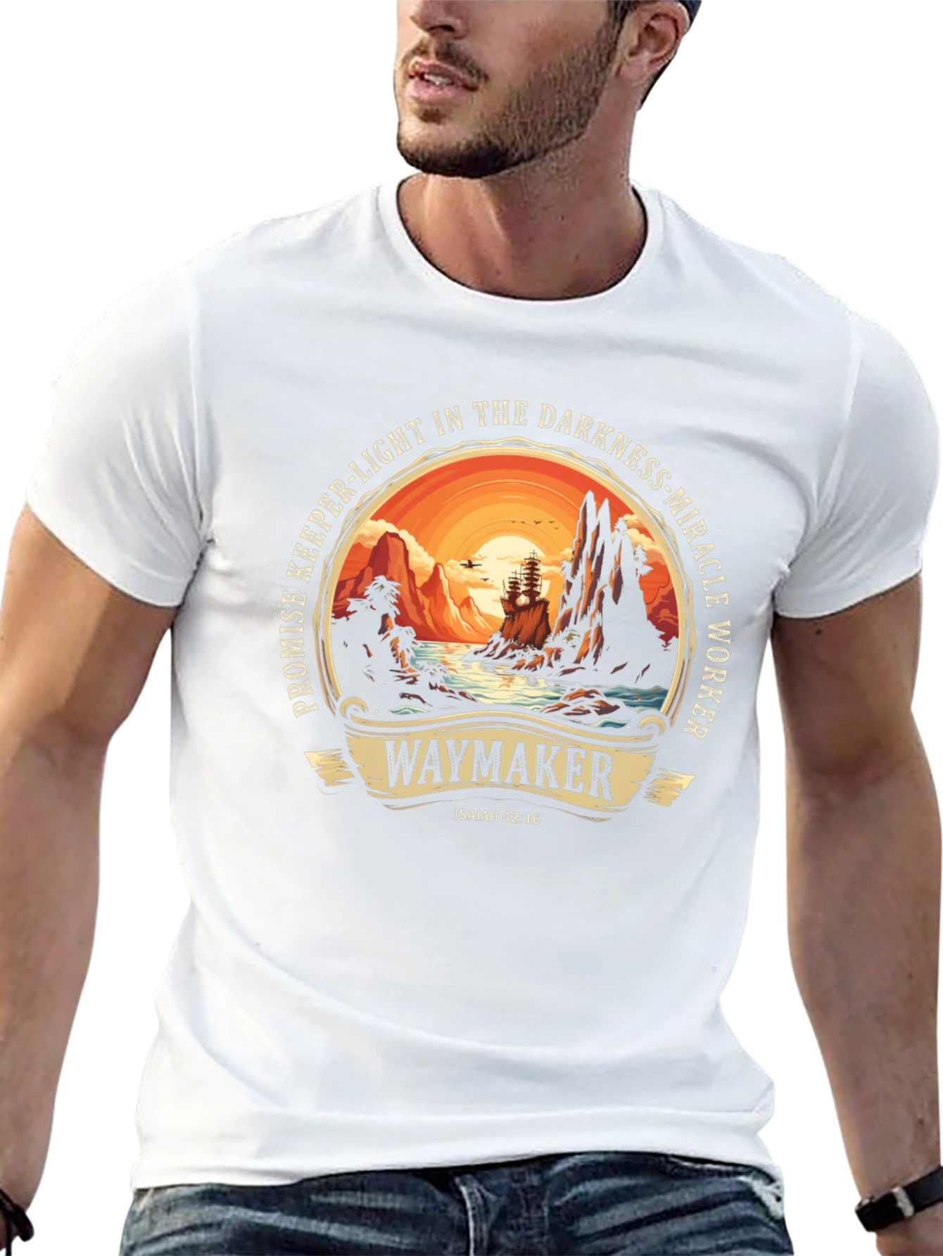 Waymaker Christian Graphic T-Shirt