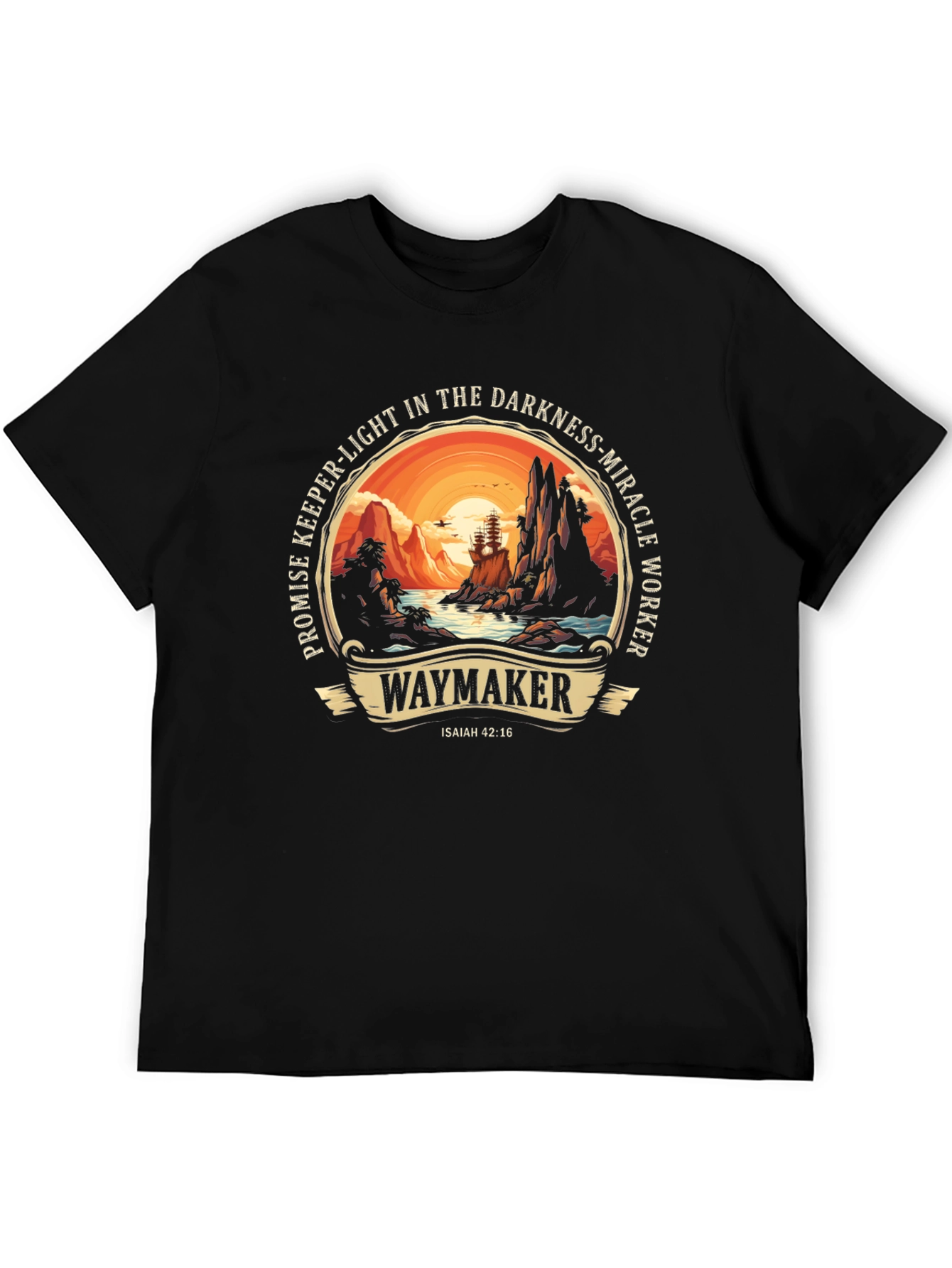 Waymaker Christian Graphic T-Shirt