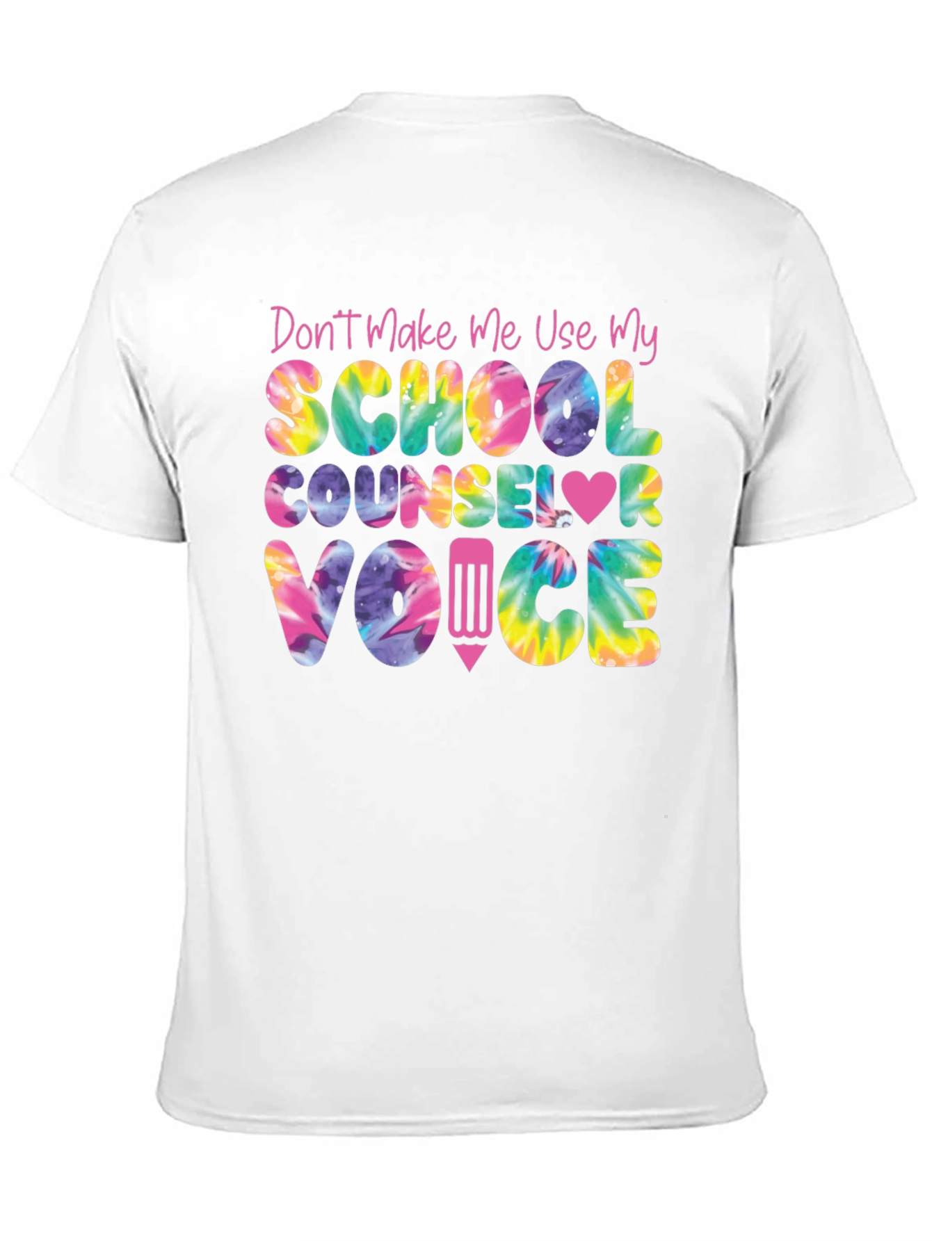 School Counselor Tie Dye T-Shirt