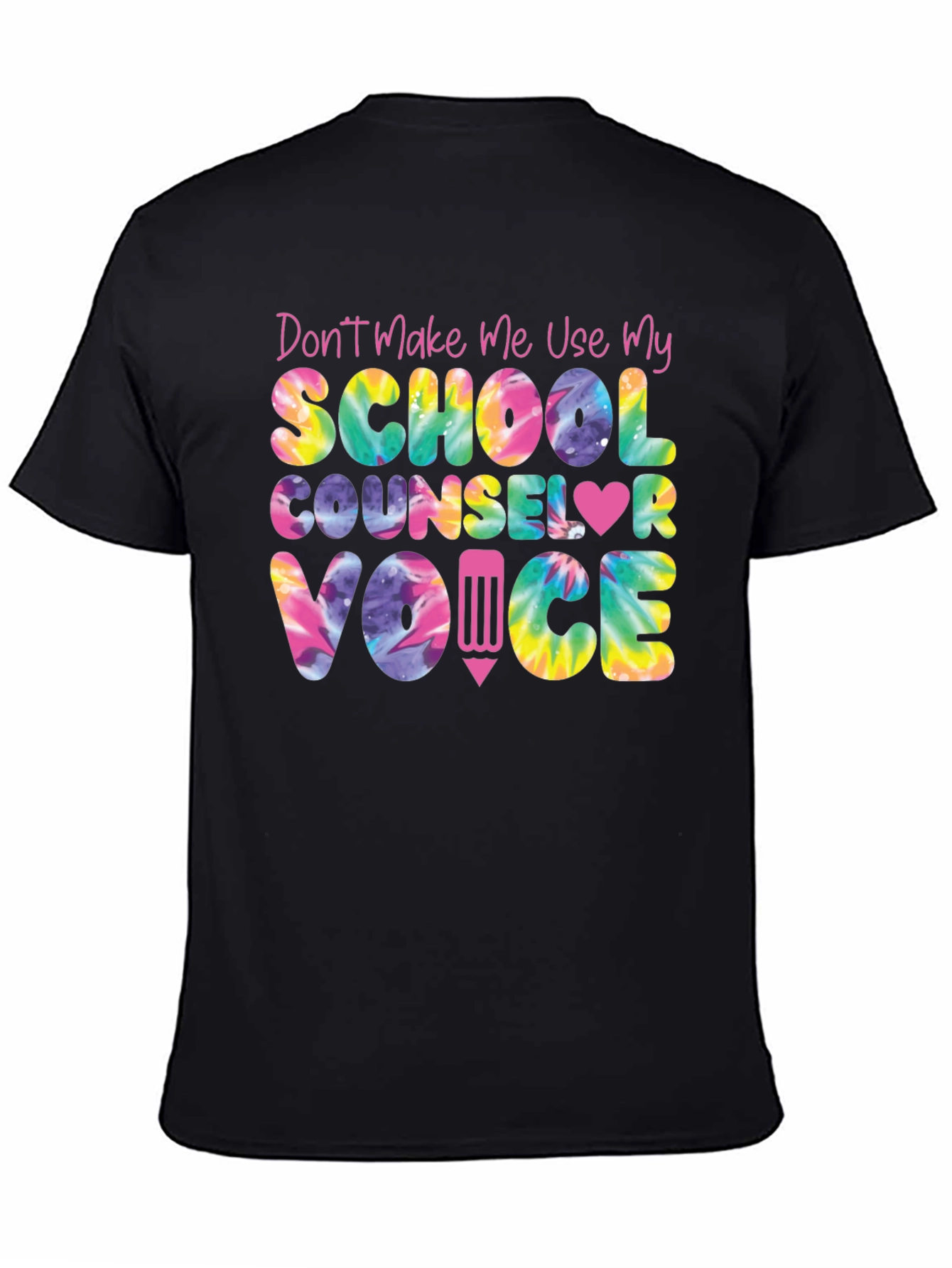 School Counselor Tie Dye T-Shirt