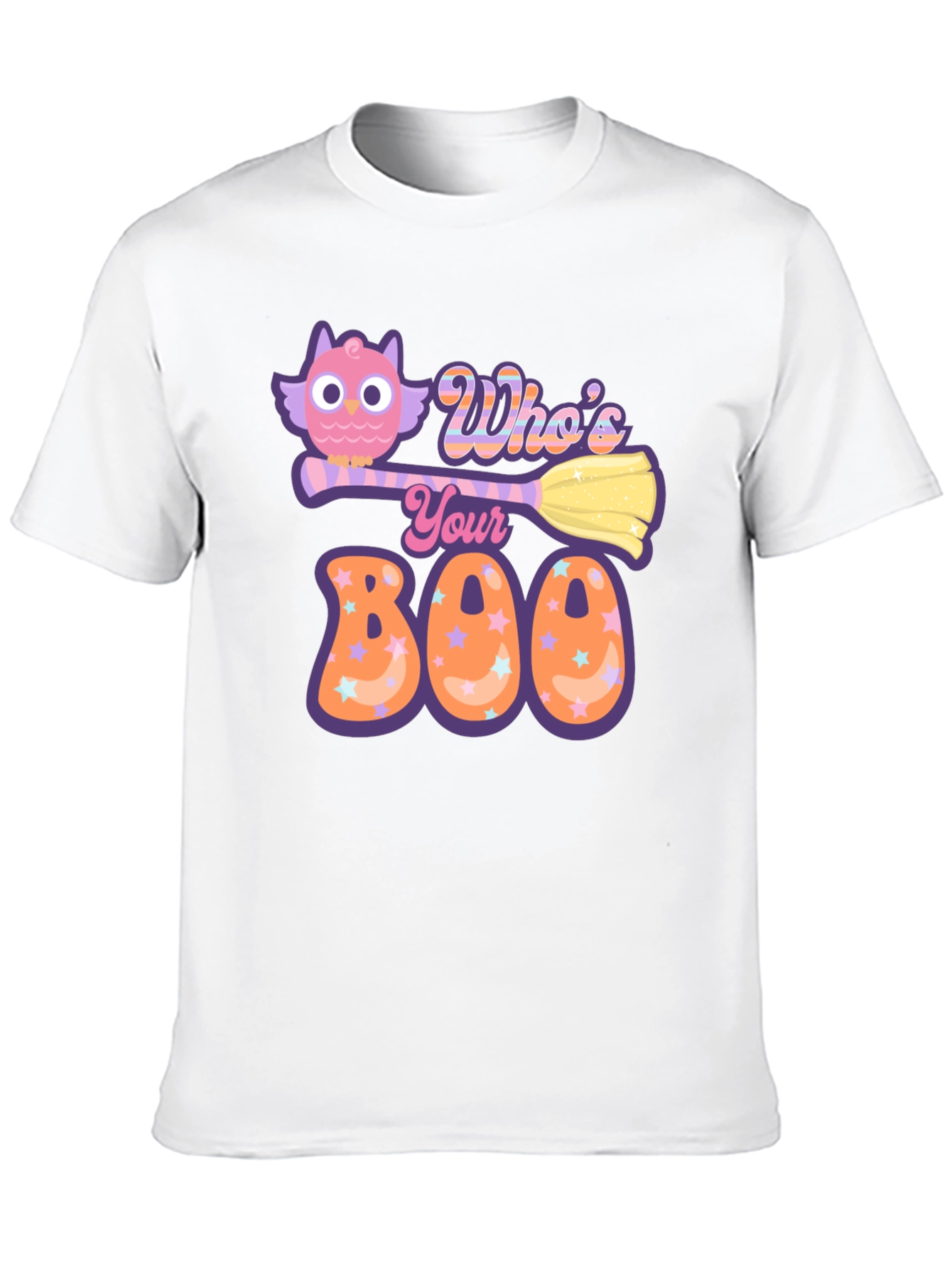 Whos Your Boo? Halloween Owl T-Shirt