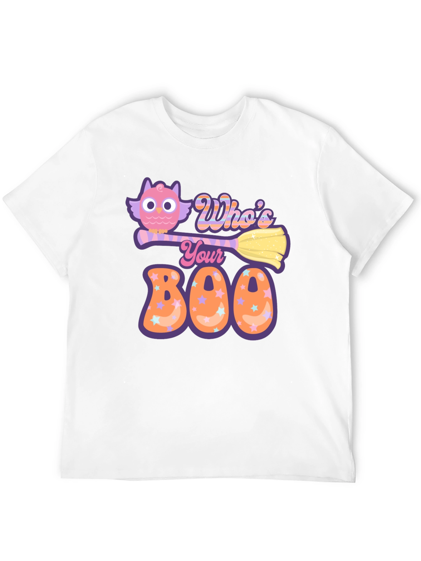 Whos Your Boo? Halloween Owl T-Shirt
