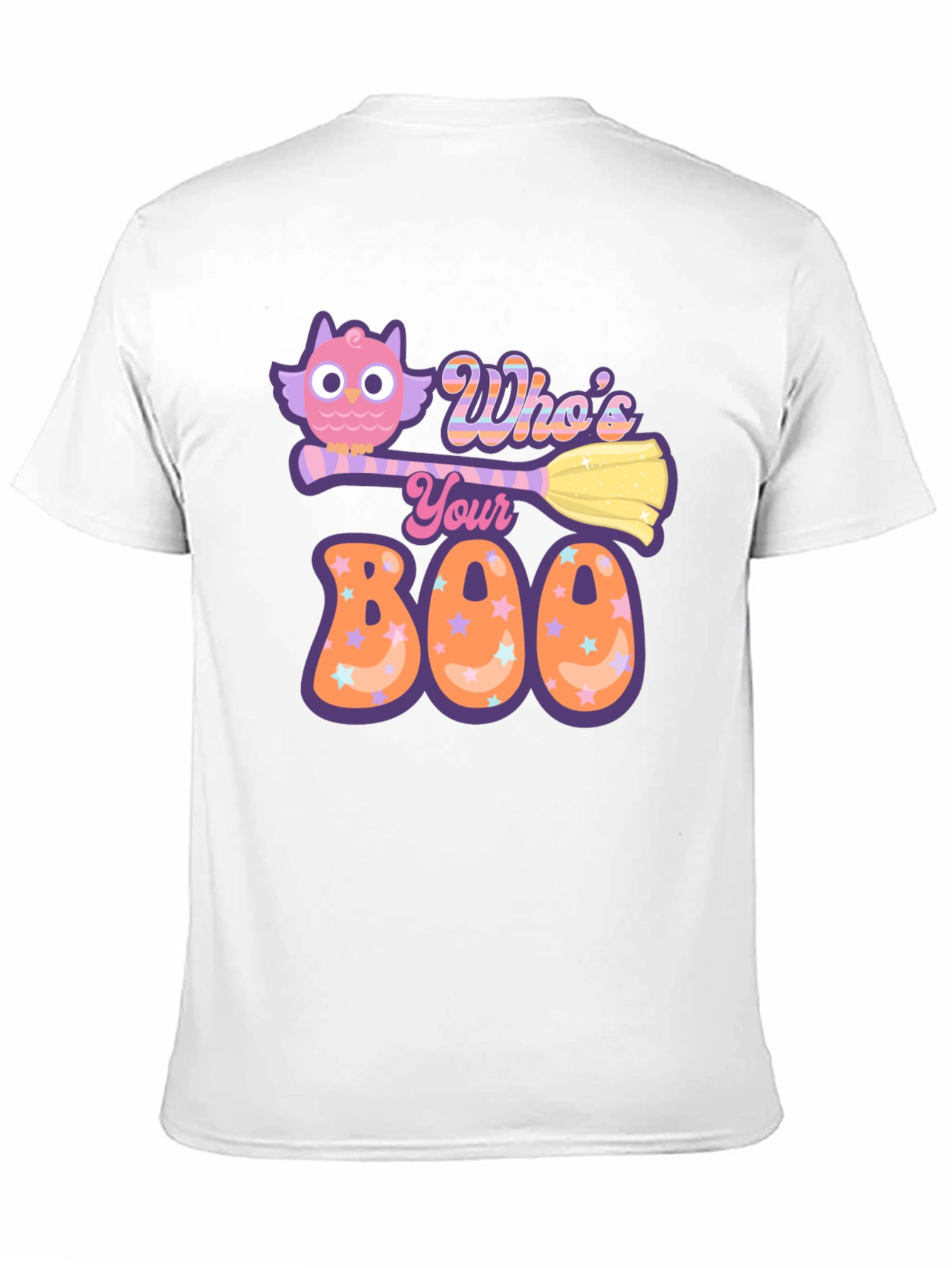 Whos Your Boo? Halloween Owl T-Shirt