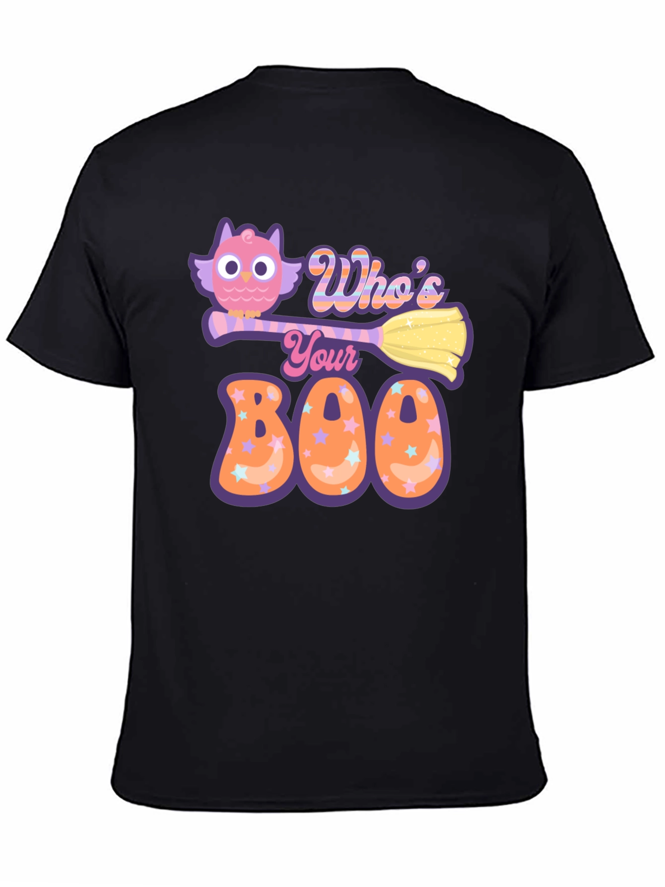 Whos Your Boo? Halloween Owl T-Shirt
