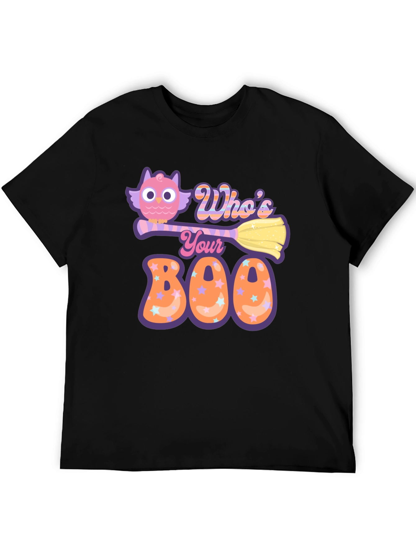 Whos Your Boo? Halloween Owl T-Shirt