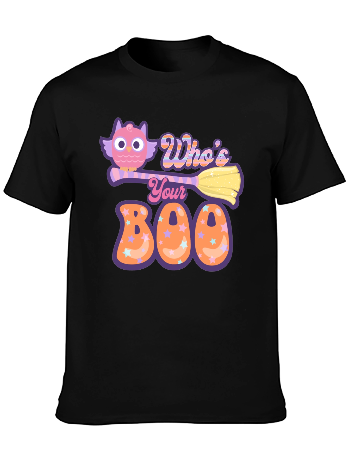 Whos Your Boo? Halloween Owl T-Shirt