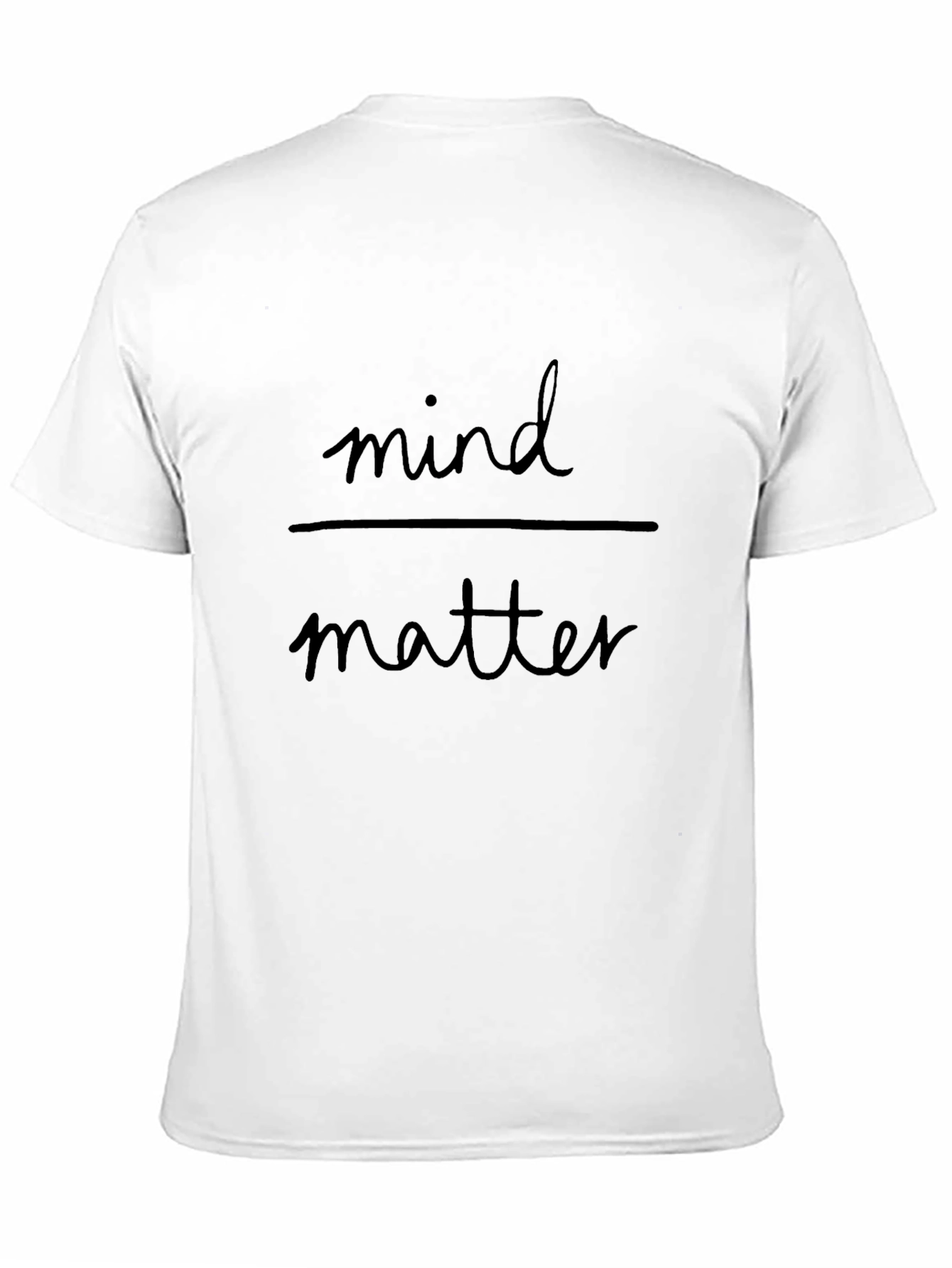 Mind Over Matter Graphic T-Shirt - Black