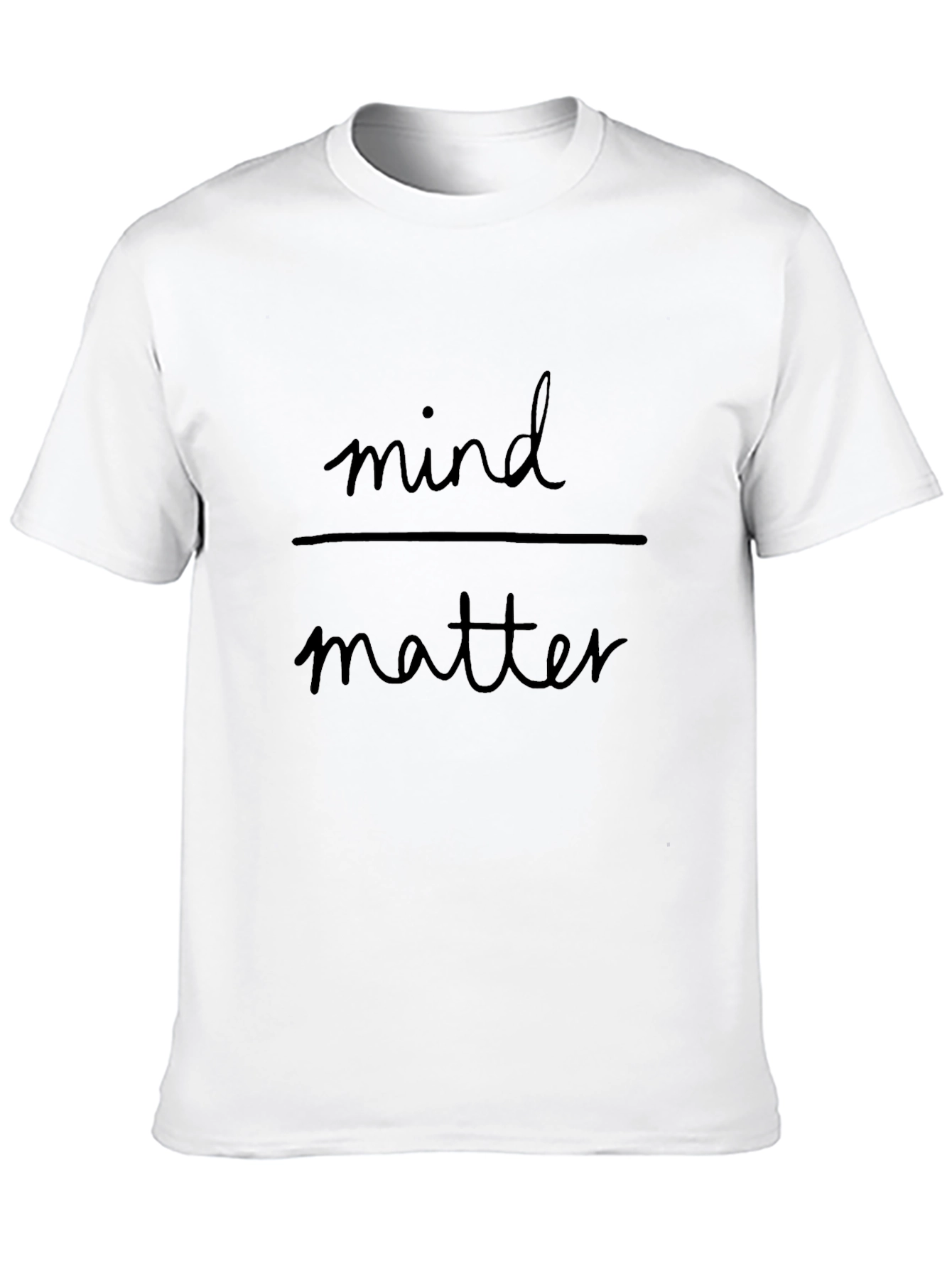 Mind Over Matter Graphic T-Shirt - Black