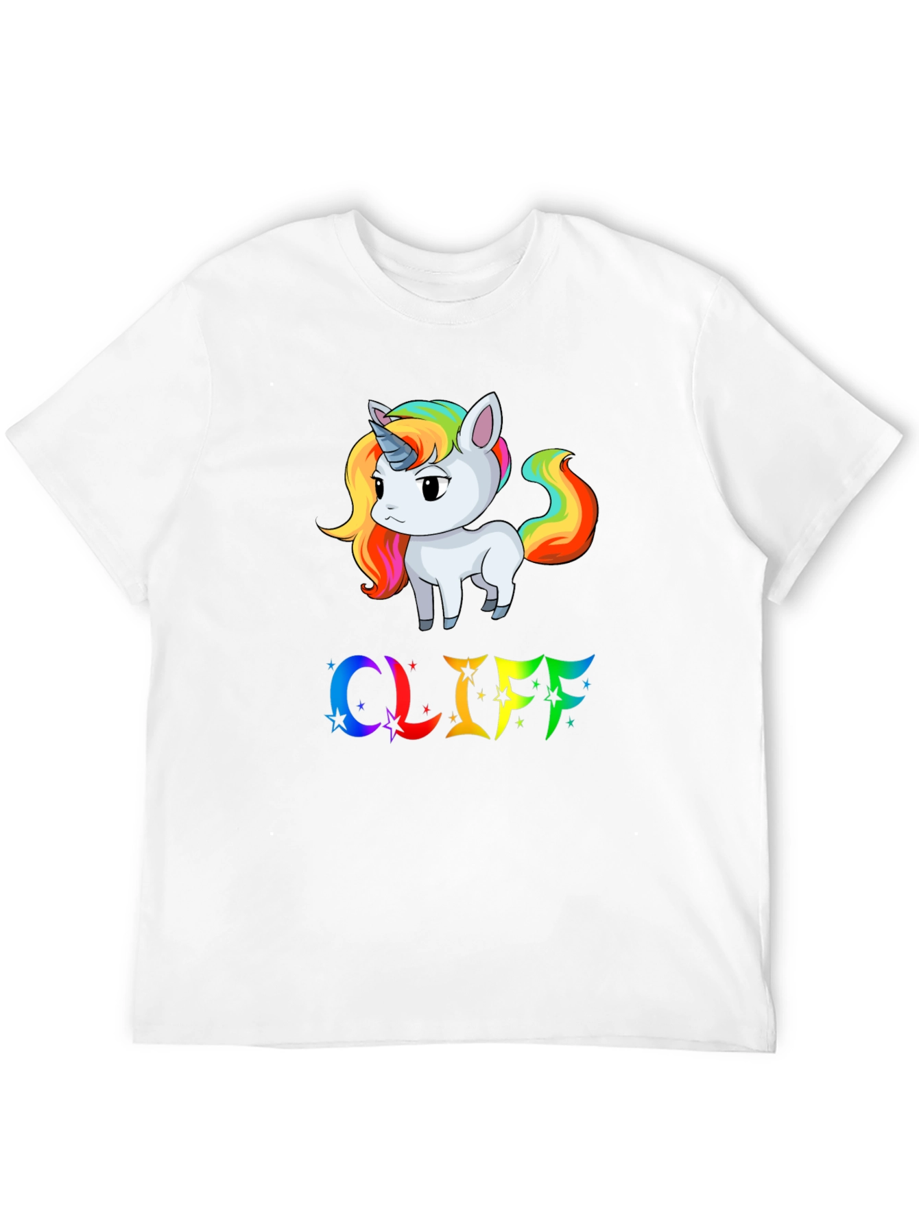 Unicorn & Rainbow Cliff T-Shirt