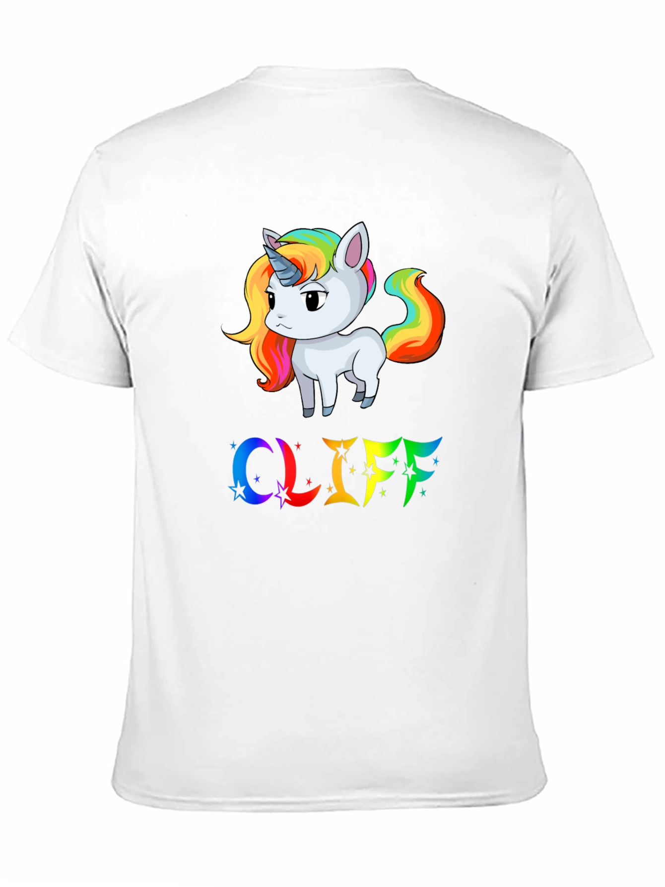 Unicorn & Rainbow Cliff T-Shirt