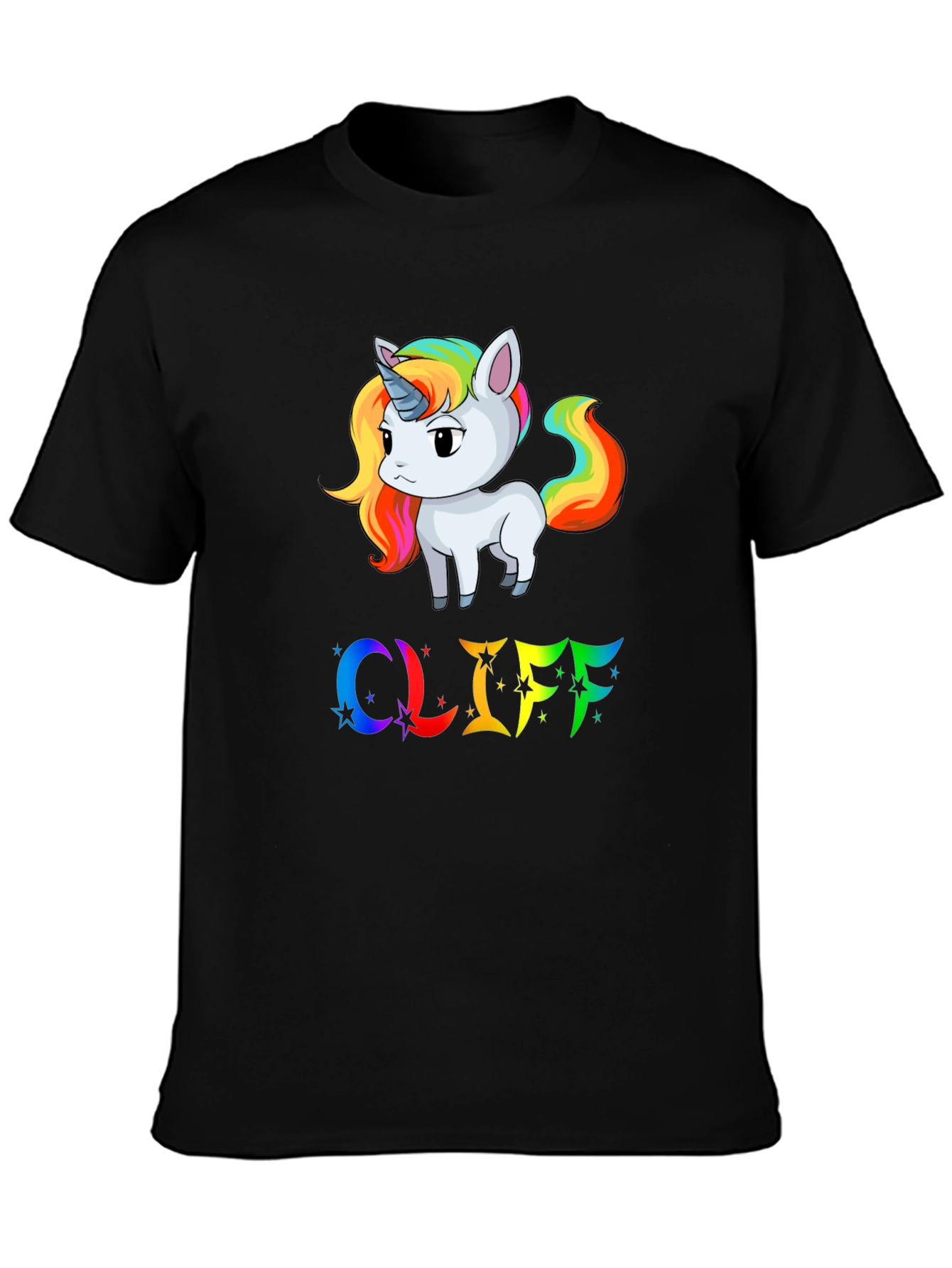 Unicorn & Rainbow Cliff T-Shirt
