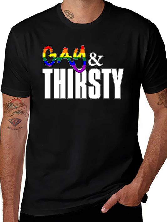 Gay & Thirsty Pride T-Shirt