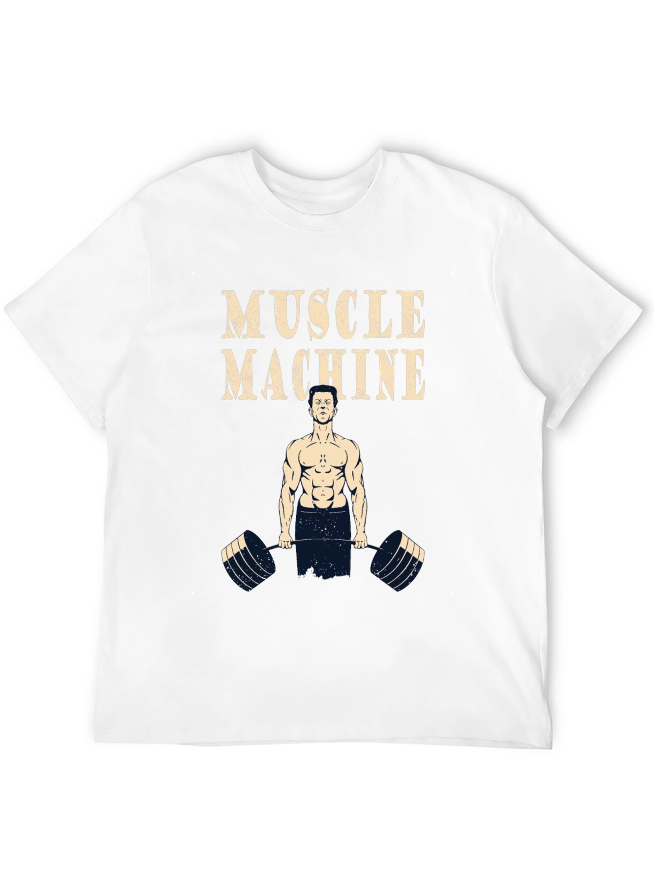 Muscle Machine Graphic T-Shirt - Gym Workout Tee