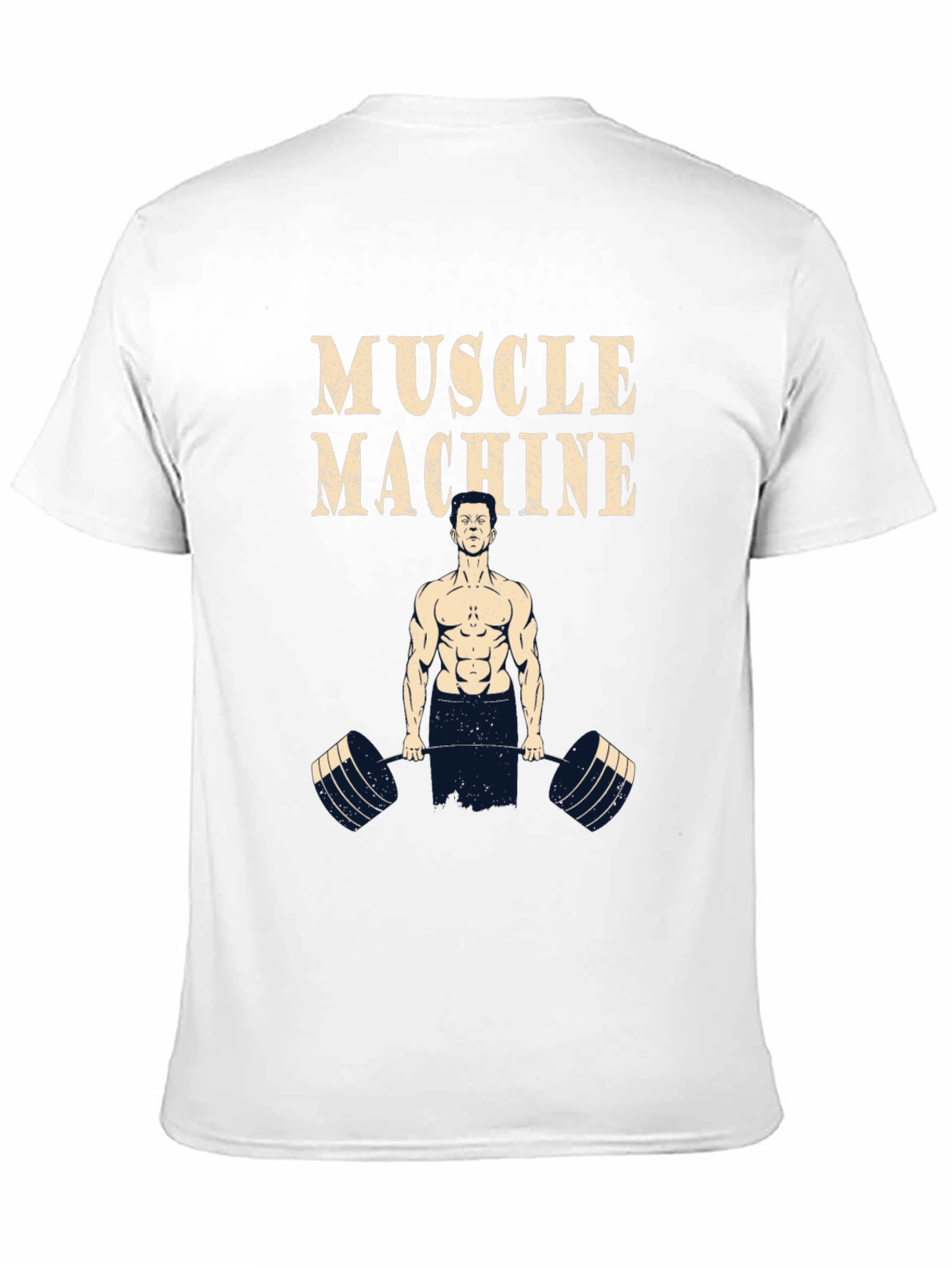 Muscle Machine Graphic T-Shirt - Gym Workout Tee