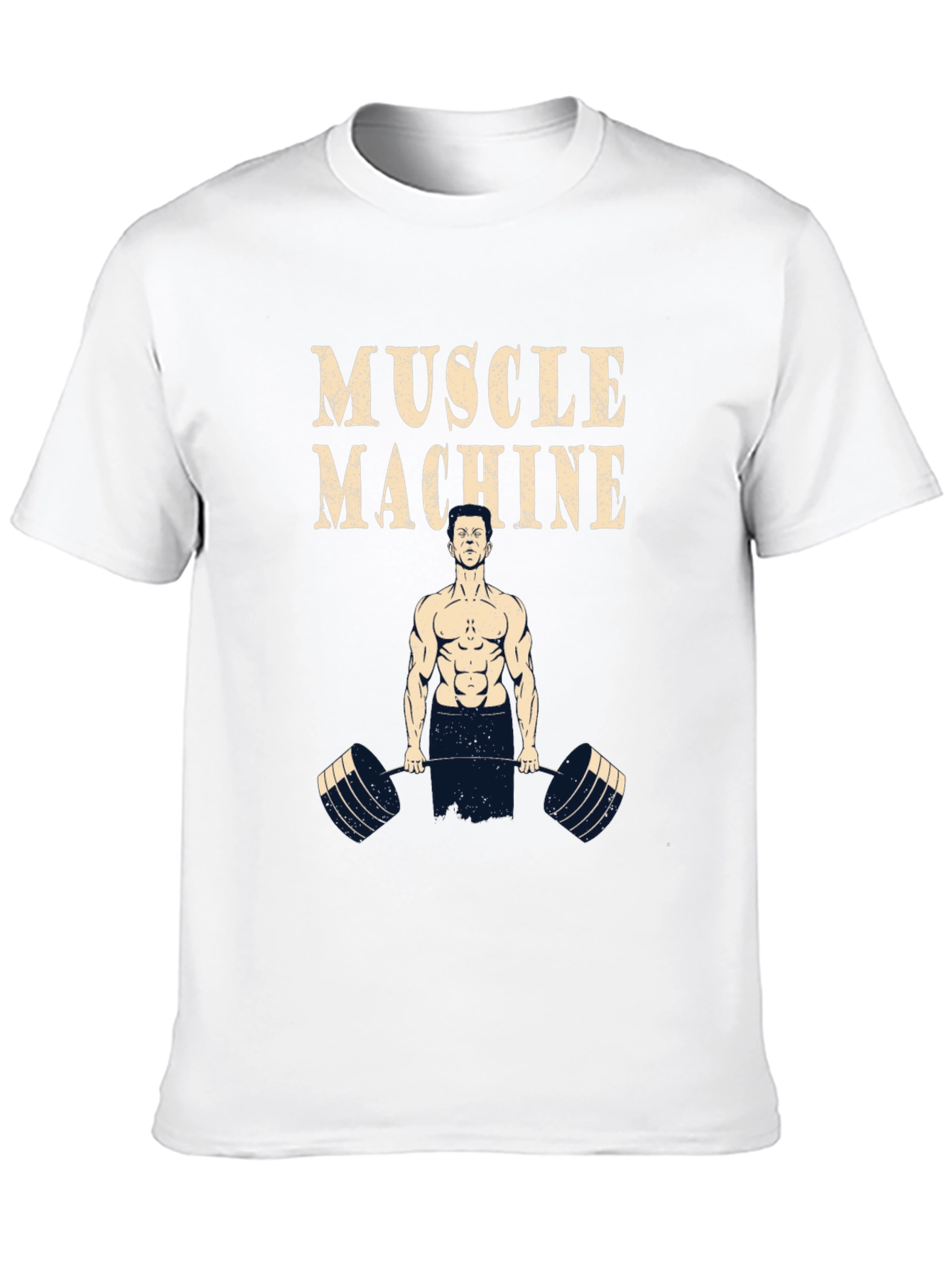 Muscle Machine Graphic T-Shirt - Gym Workout Tee