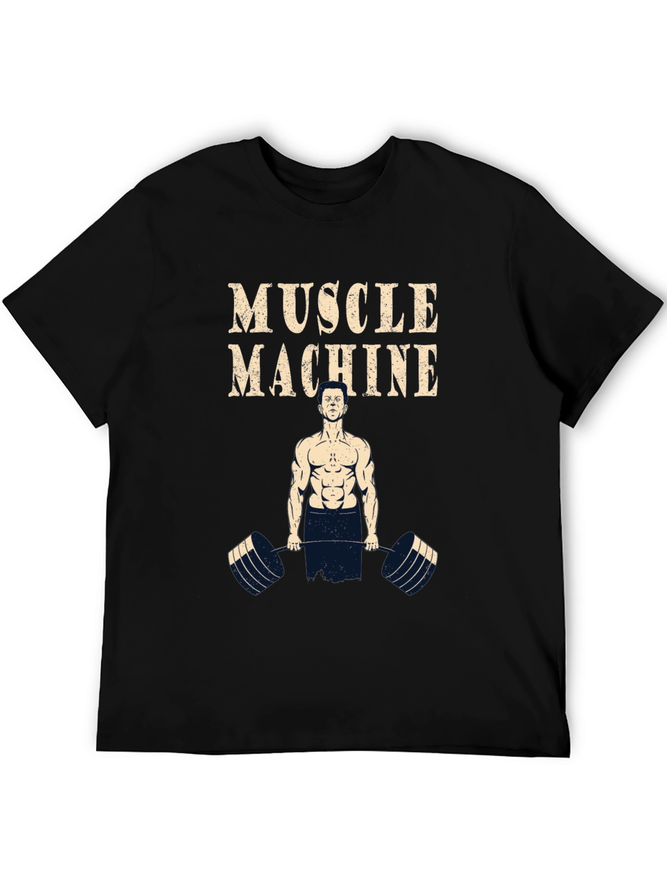 Muscle Machine Graphic T-Shirt - Gym Workout Tee