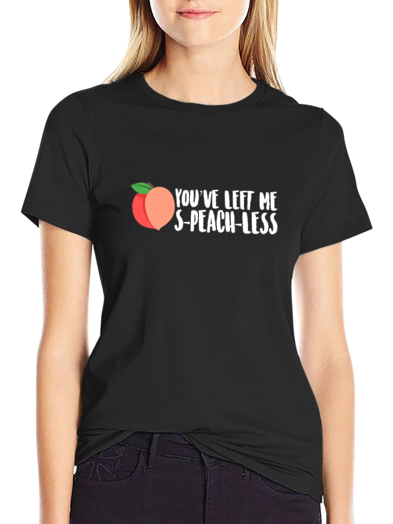 S-Peach-less Funny Graphic T-Shirt