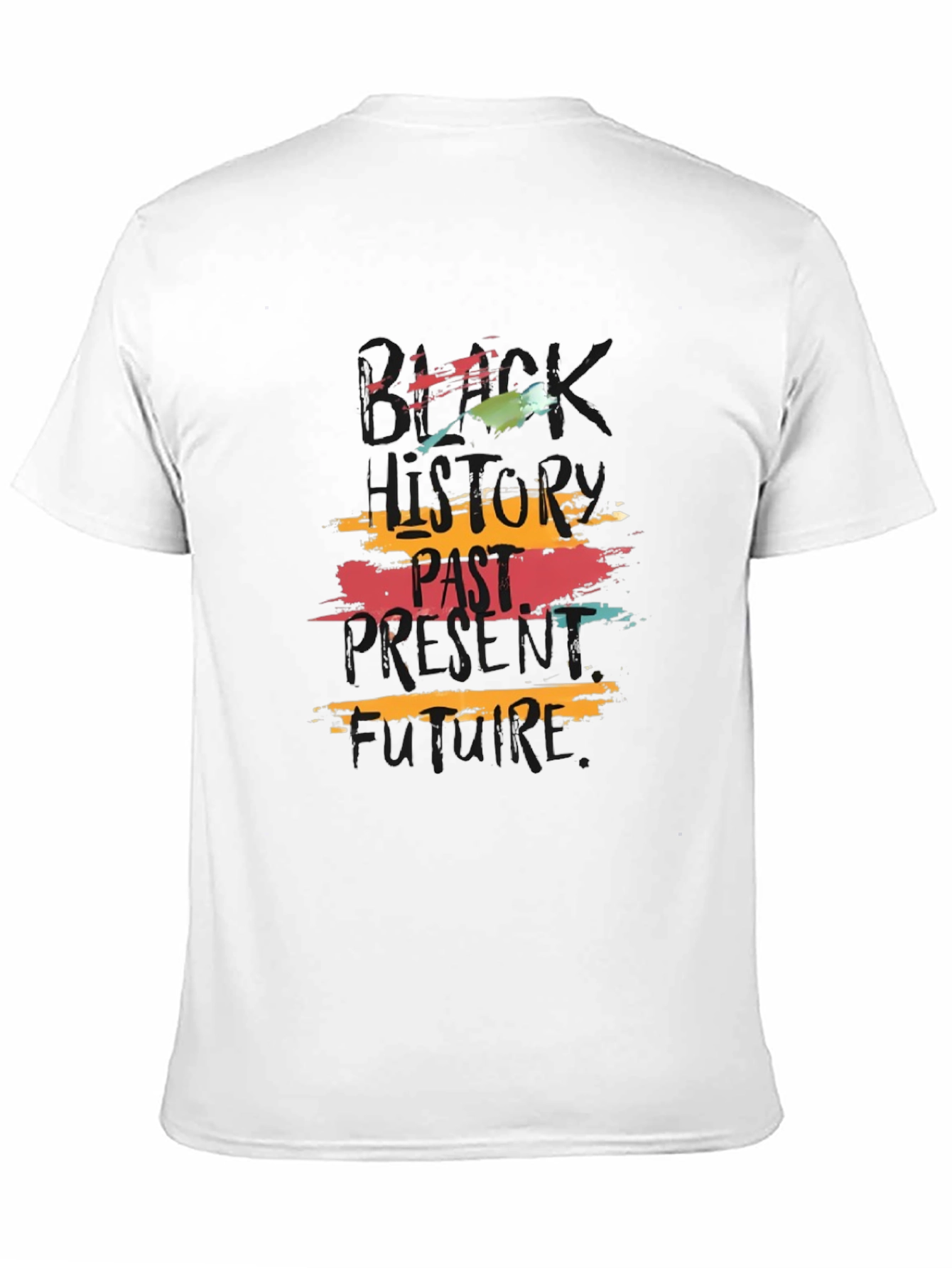 Past Present Future Graphic Tee - Black