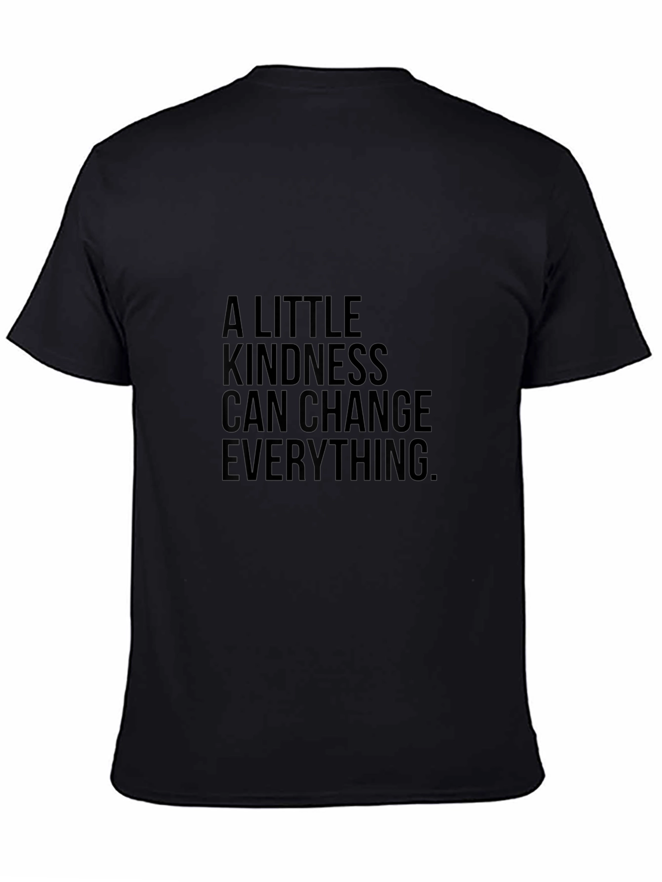 Kindness Matters Mens Black T-Shirt