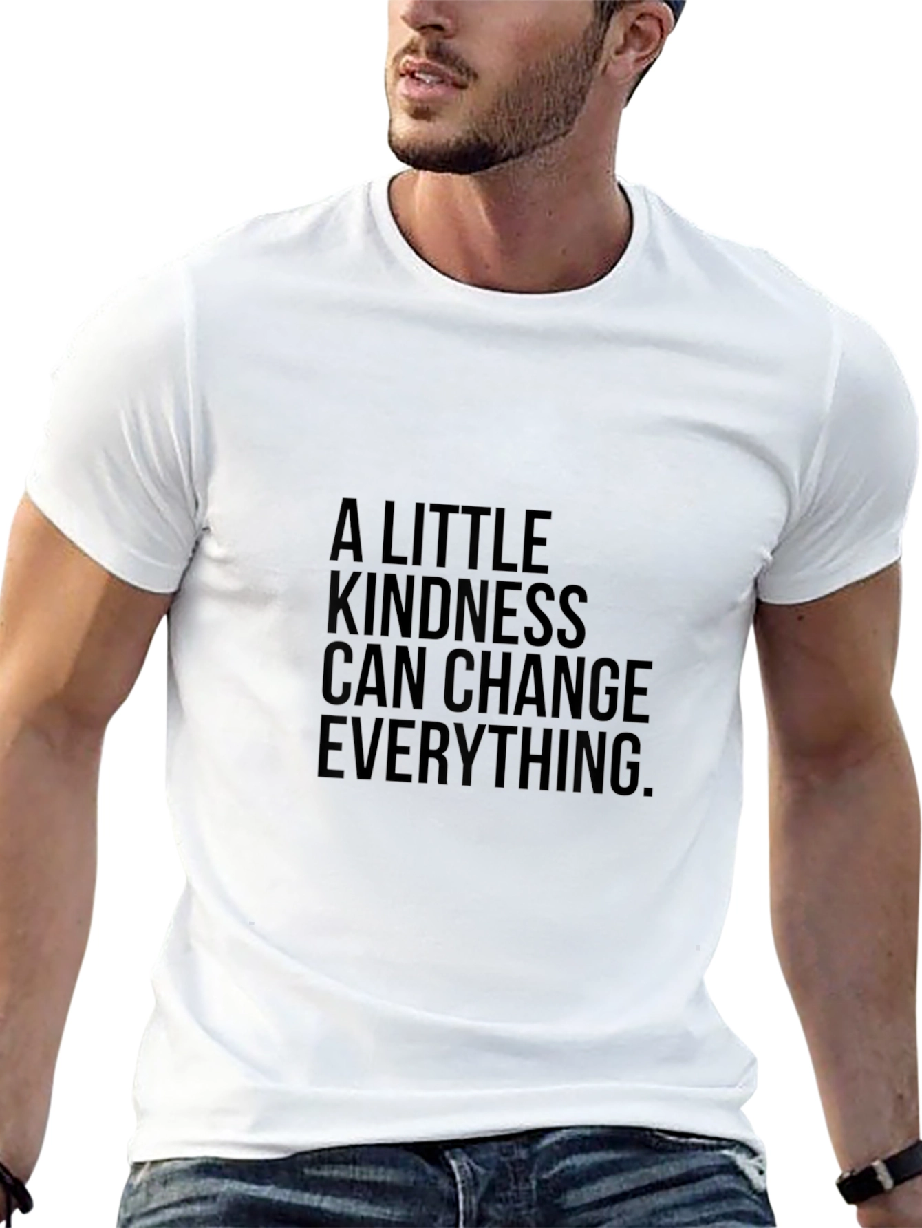 Kindness Matters Mens Black T-Shirt