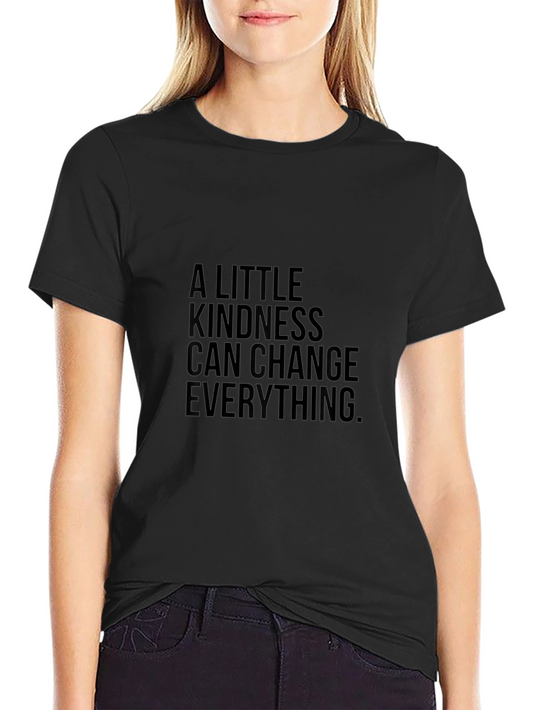Kindness Matters Mens Black T-Shirt