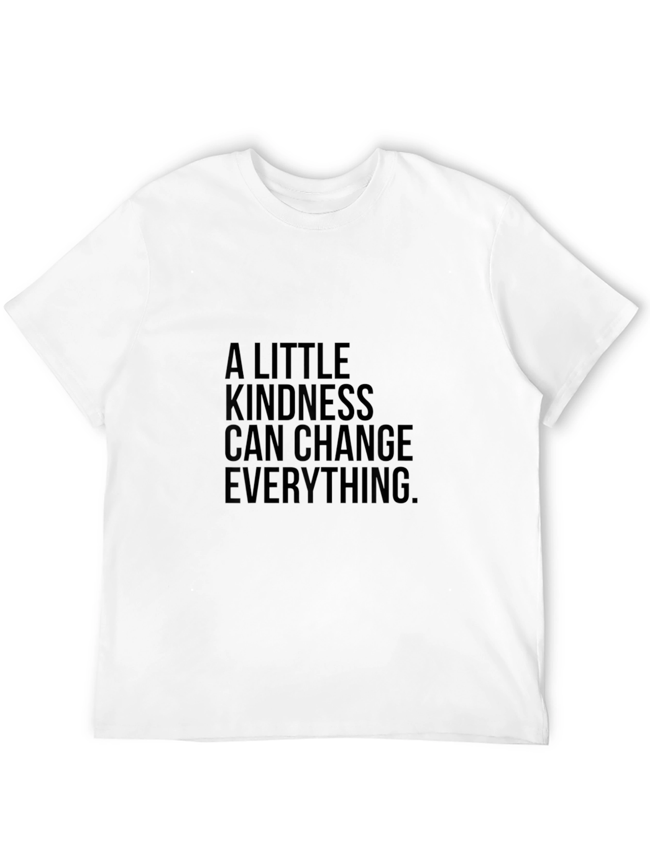 Kindness Matters Mens Black T-Shirt