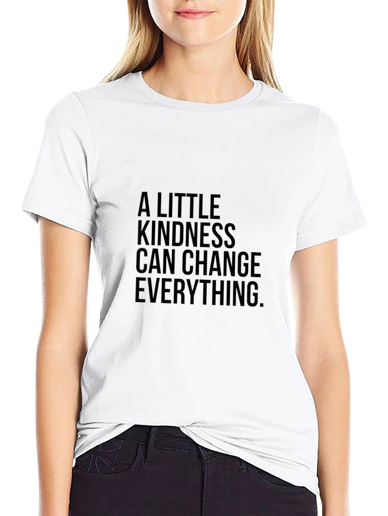 Kindness Matters Mens Black T-Shirt