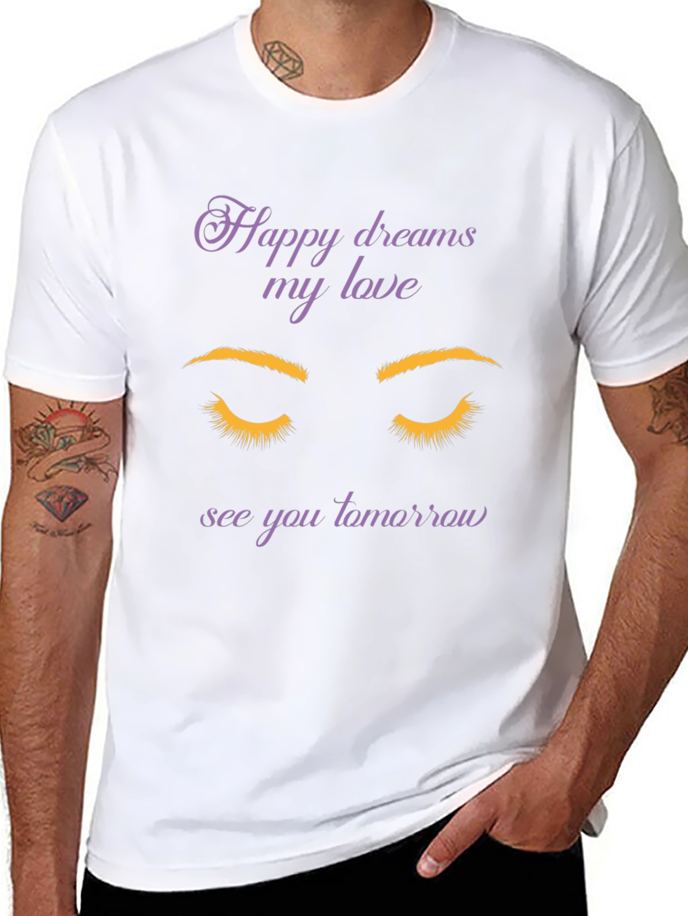 Dreamy Eyes T-Shirt: Soft Stylish Everyday Wear