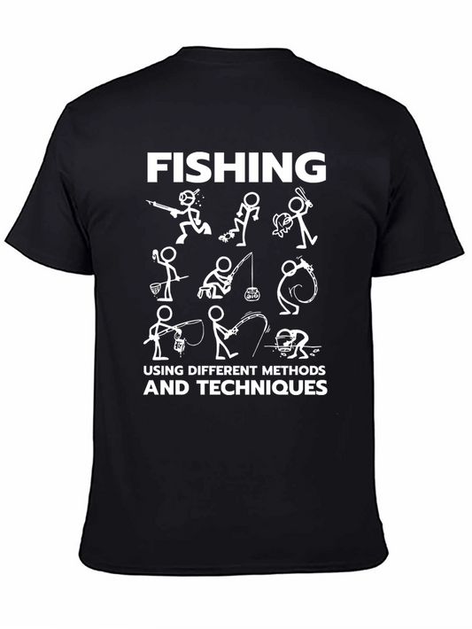 Funny Fishing Methods T-Shirt