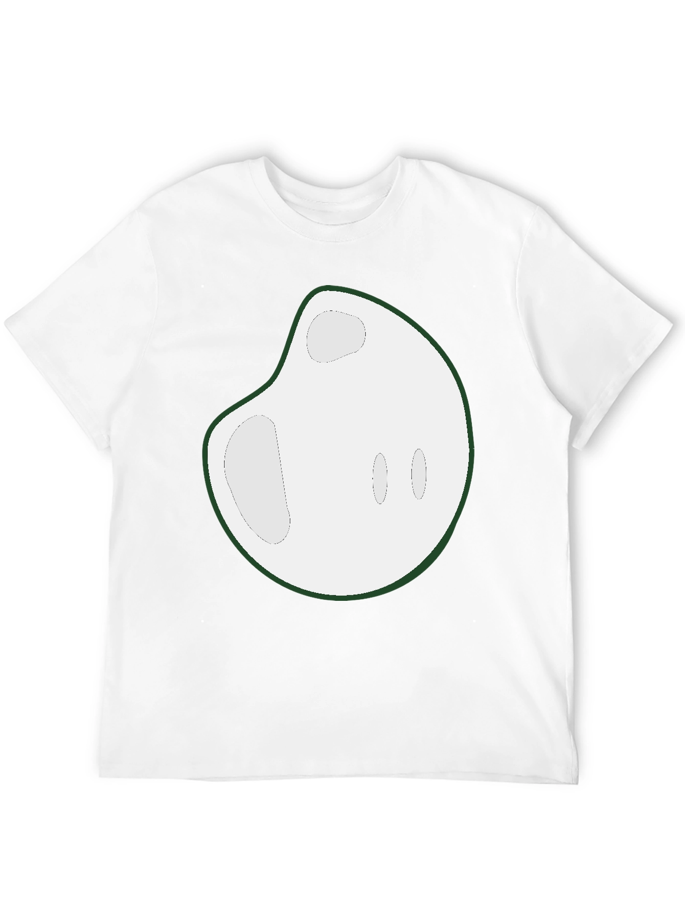 Abstract Graphic T-Shirt - Casual Black Tee