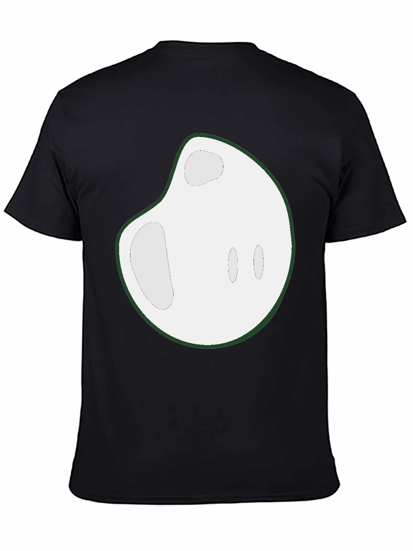 Abstract Graphic T-Shirt - Casual Black Tee