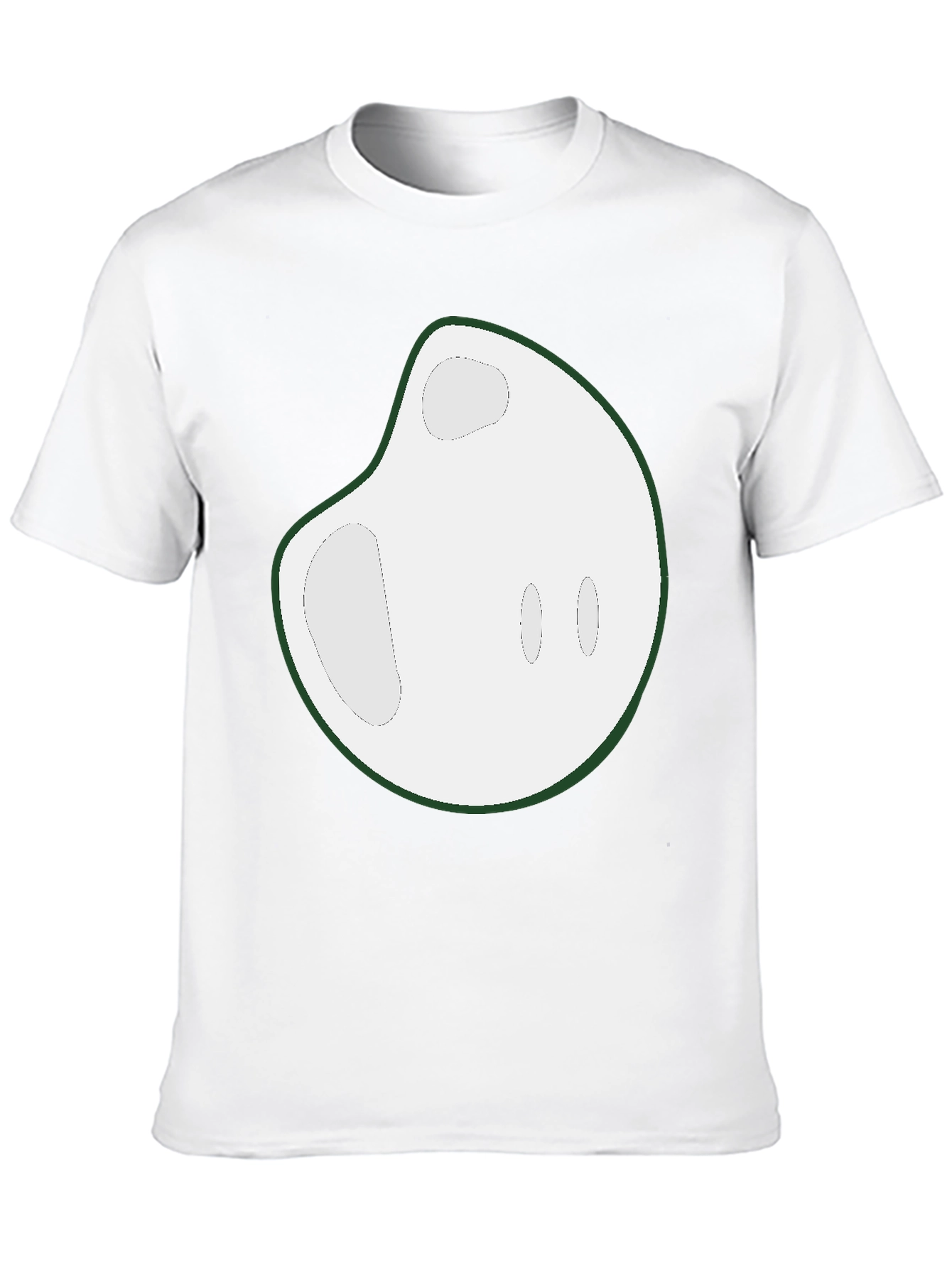 Abstract Graphic T-Shirt - Casual Black Tee