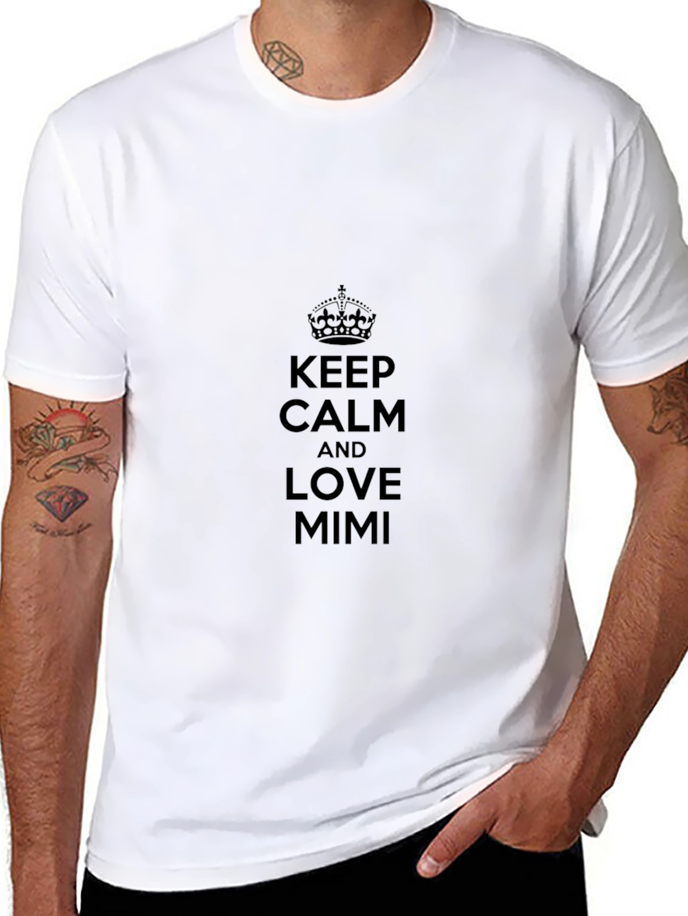 Keep Calm & Love Mimi Graphic Tee