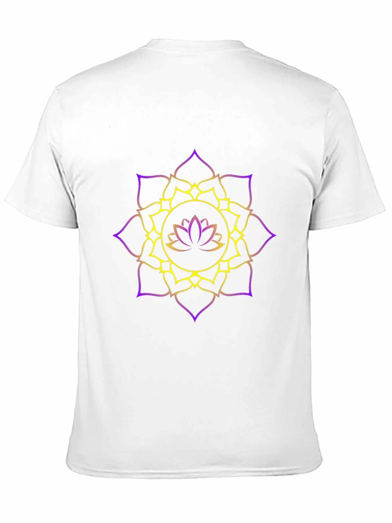 Lotus Mandala Graphic Tee - Stylish Comfort