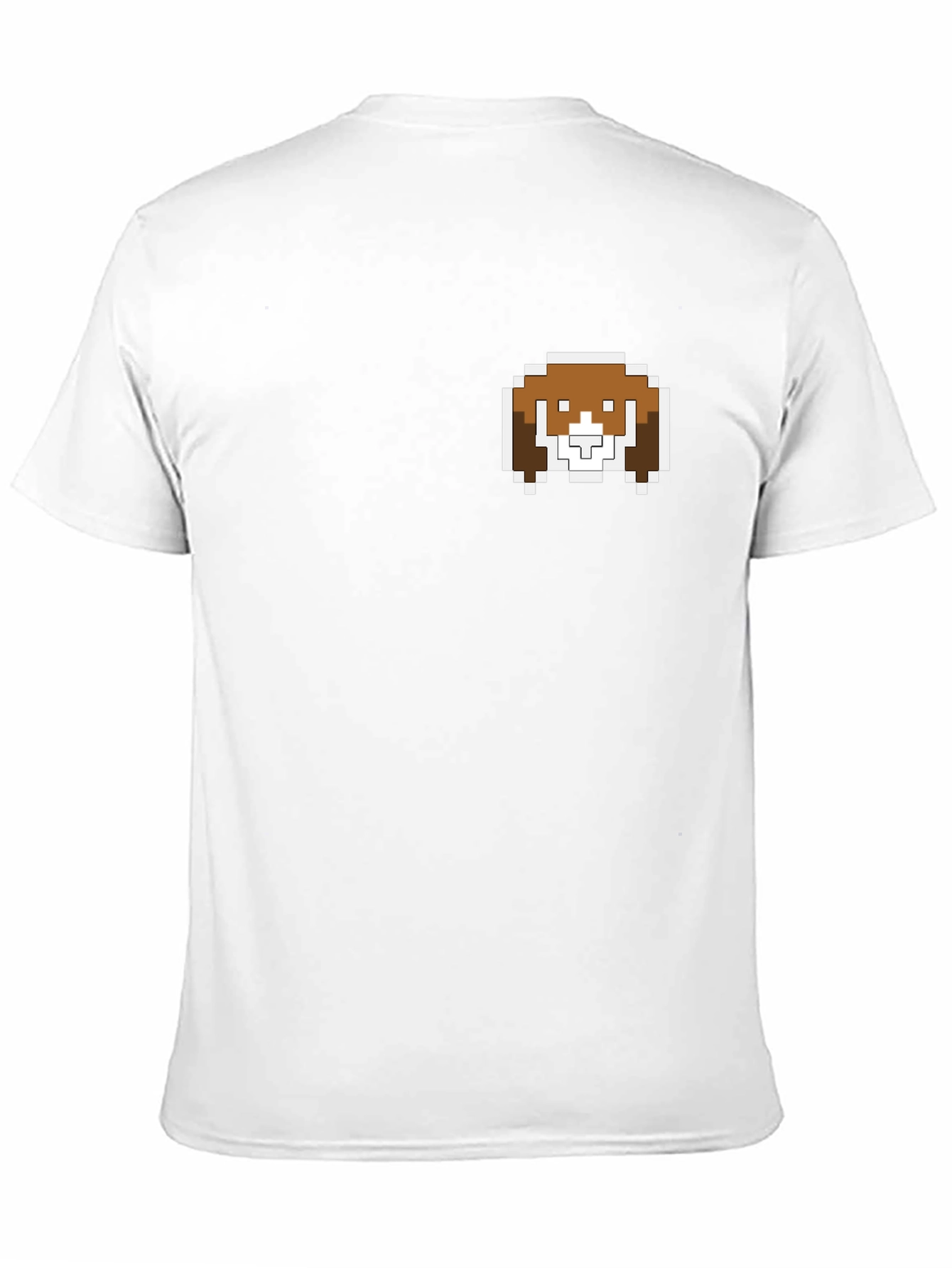 Pixel Dog T-Shirt - Cute Retro Style