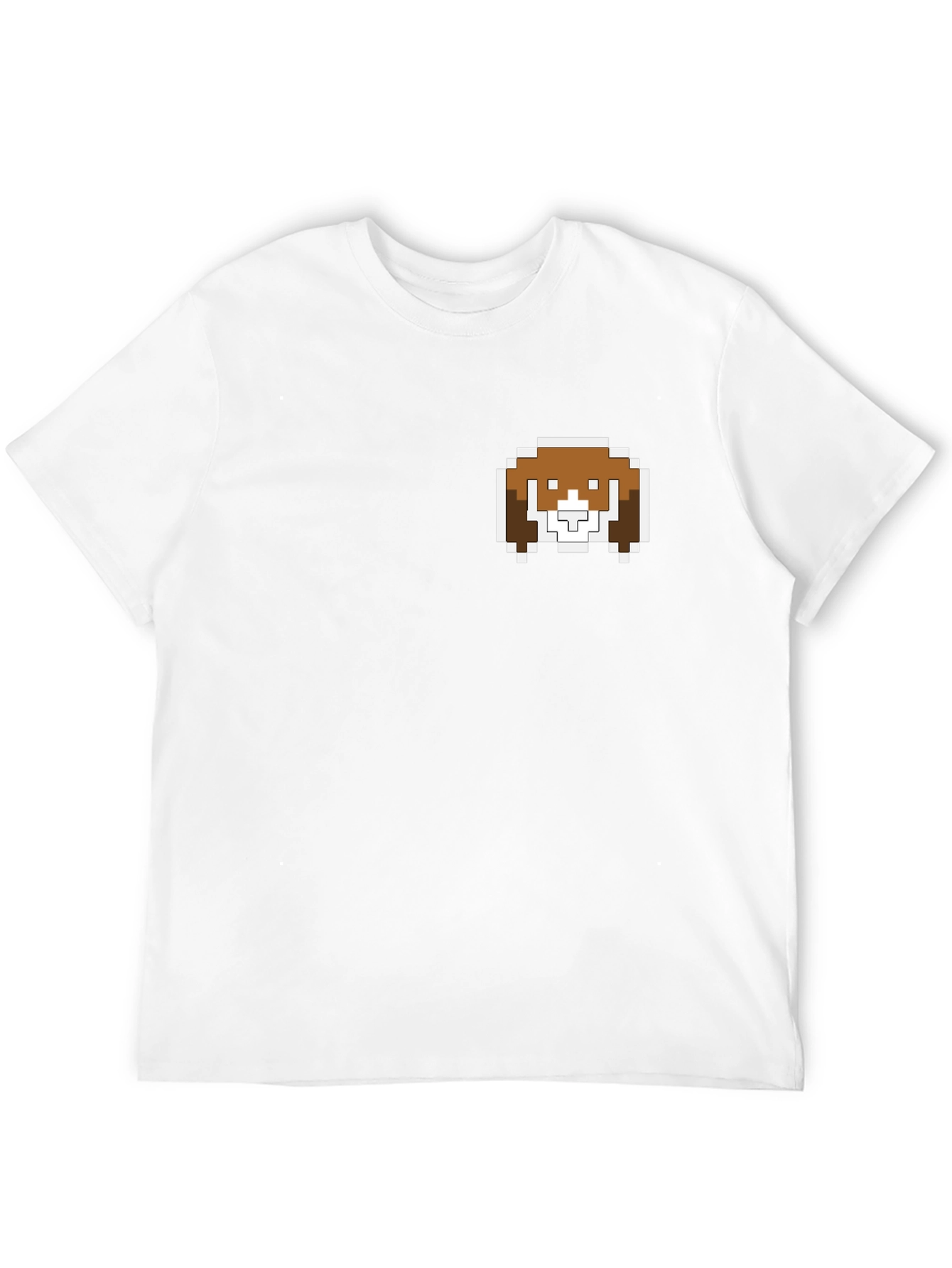 Pixel Dog T-Shirt - Cute Retro Style