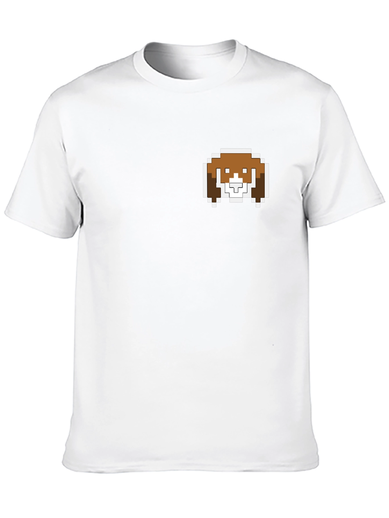 Pixel Dog T-Shirt - Cute Retro Style