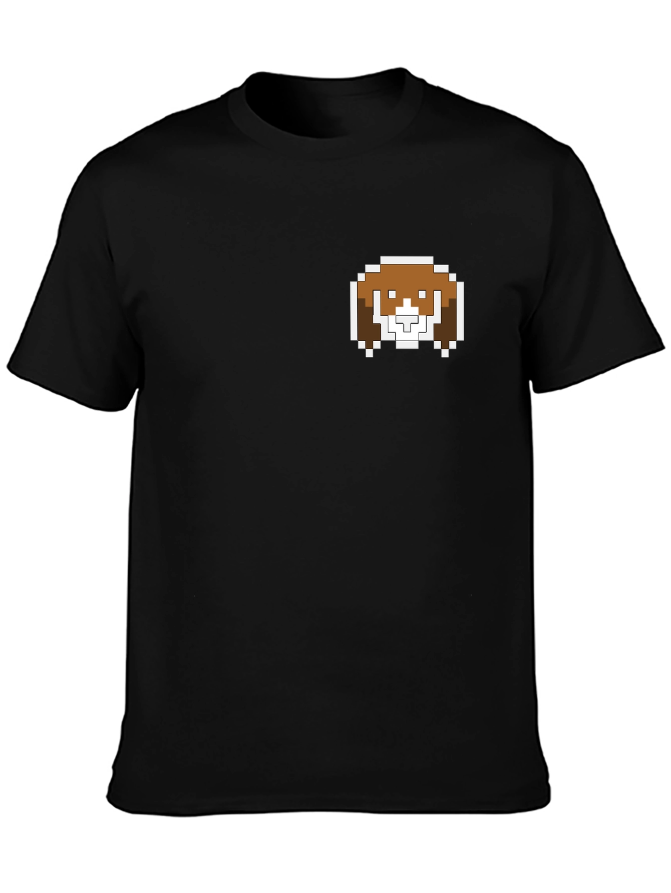 Pixel Dog T-Shirt - Cute Retro Style