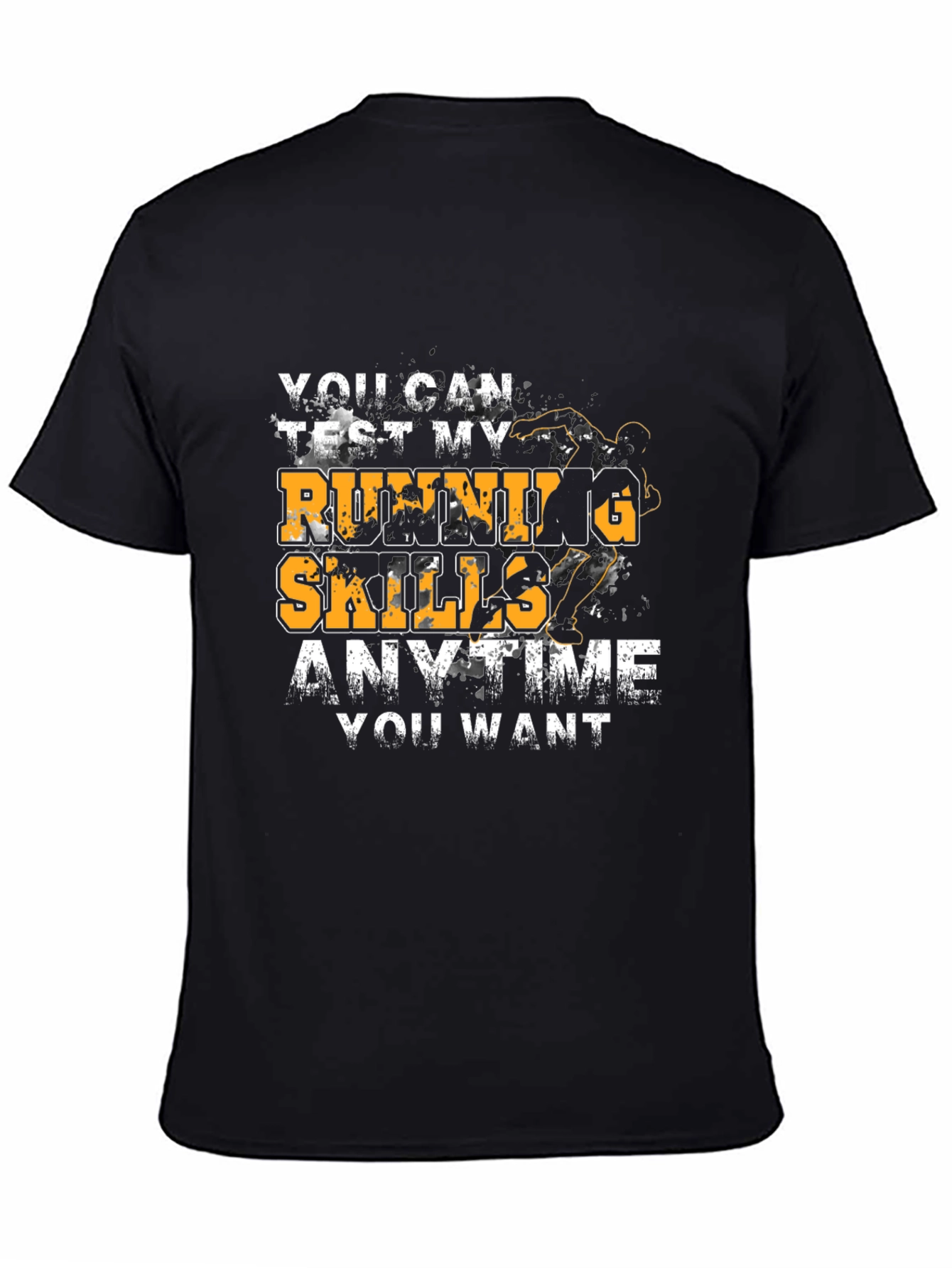 Running Skills Graphic T-Shirt - Black