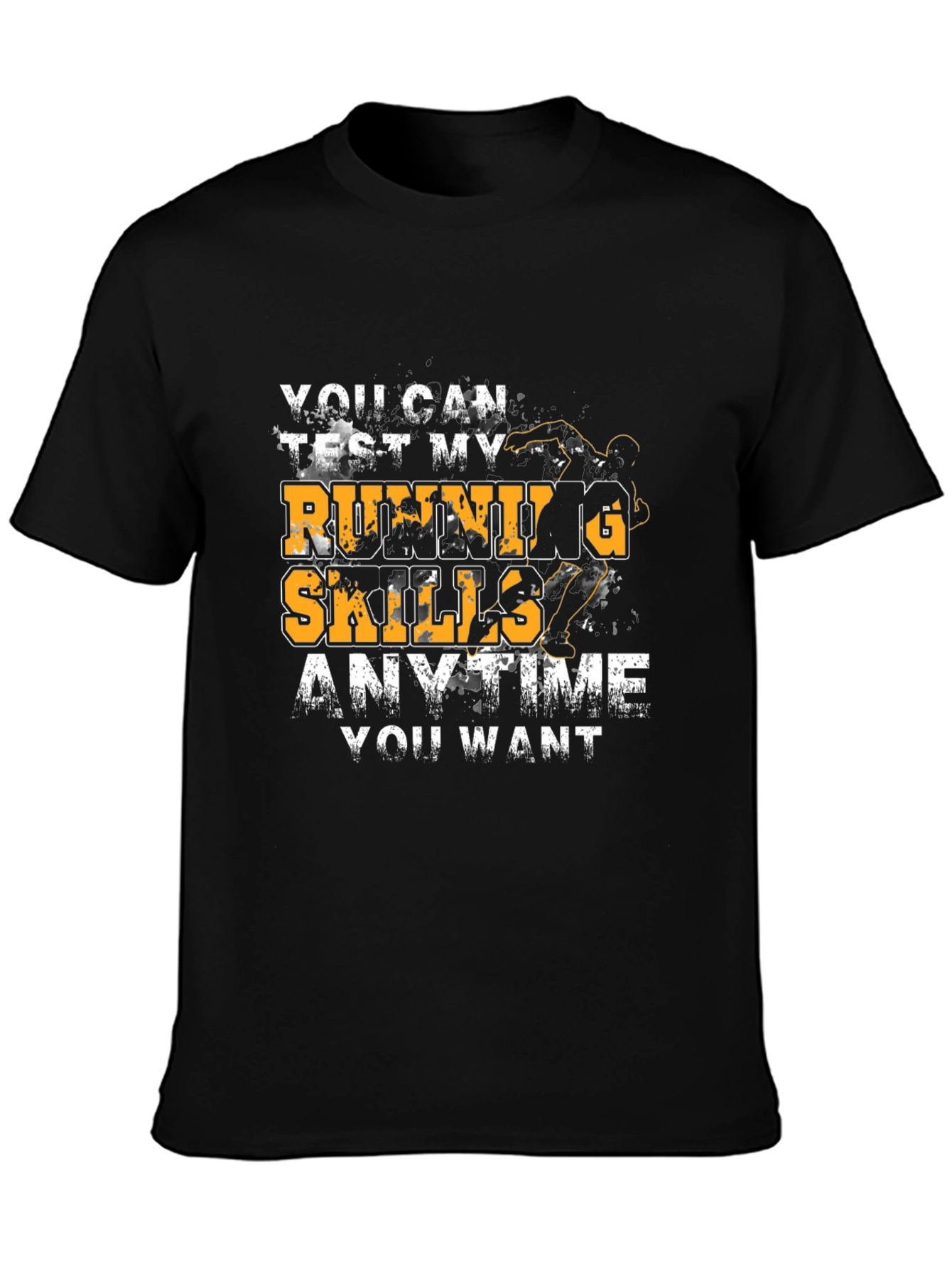 Running Skills Graphic T-Shirt - Black