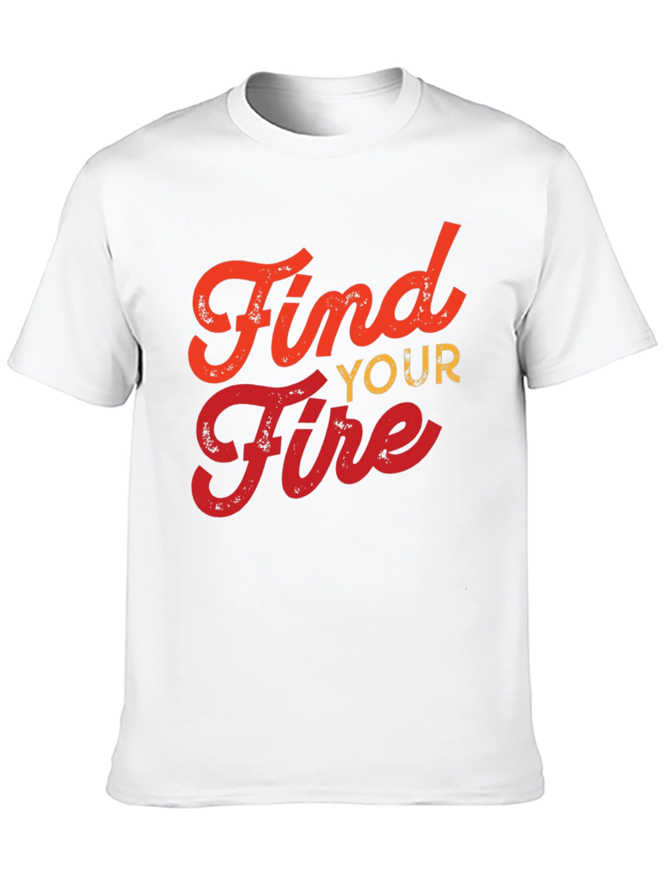 Find Your Fire Graphic T-Shirt - Black