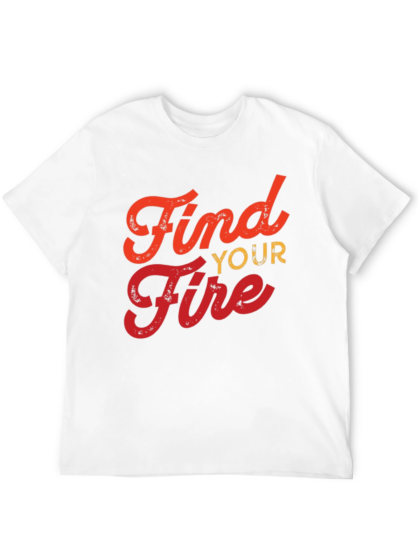 Find Your Fire Graphic T-Shirt - Black
