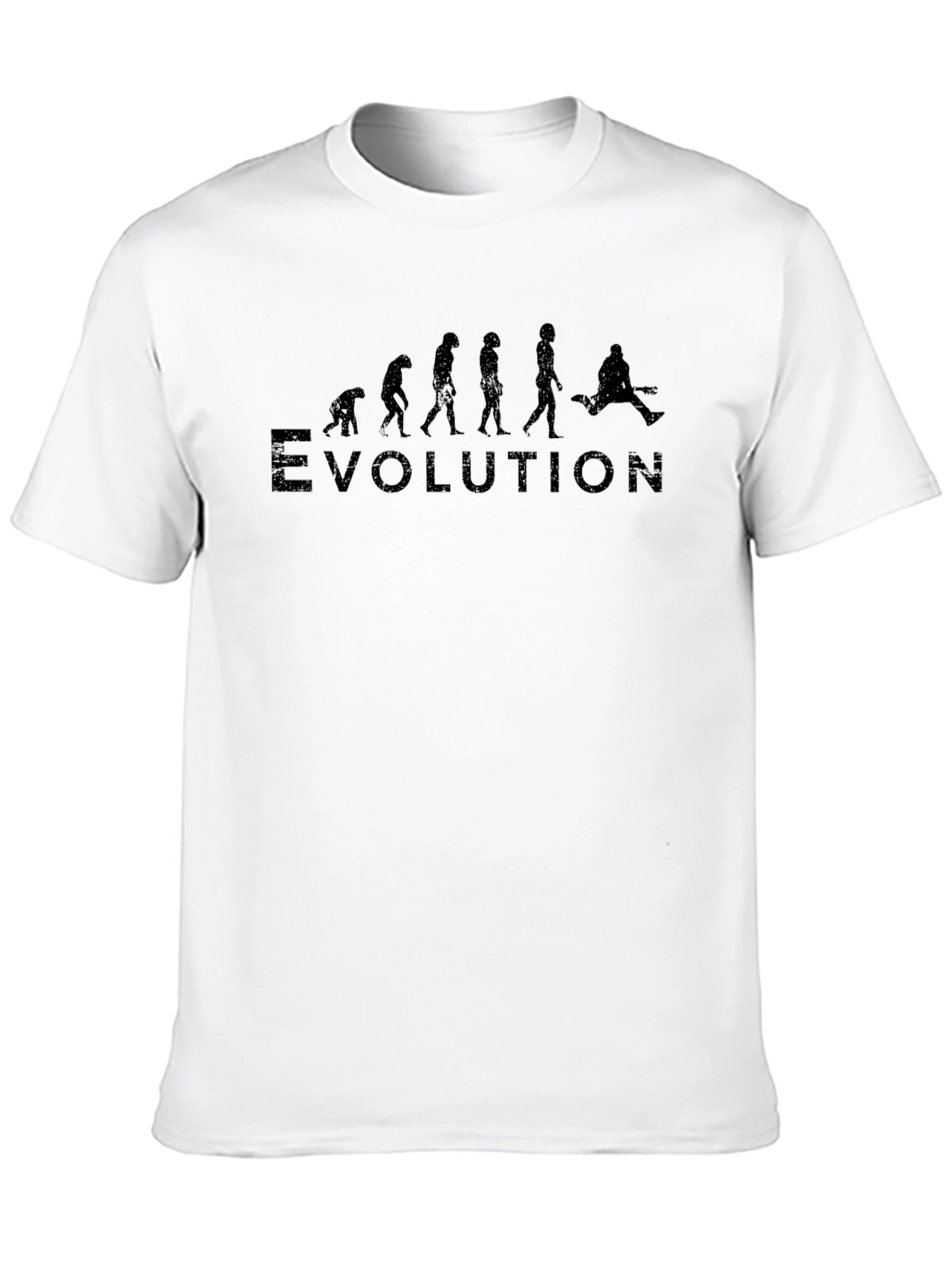 Evolution of Guitar Player T-Shirt - Black