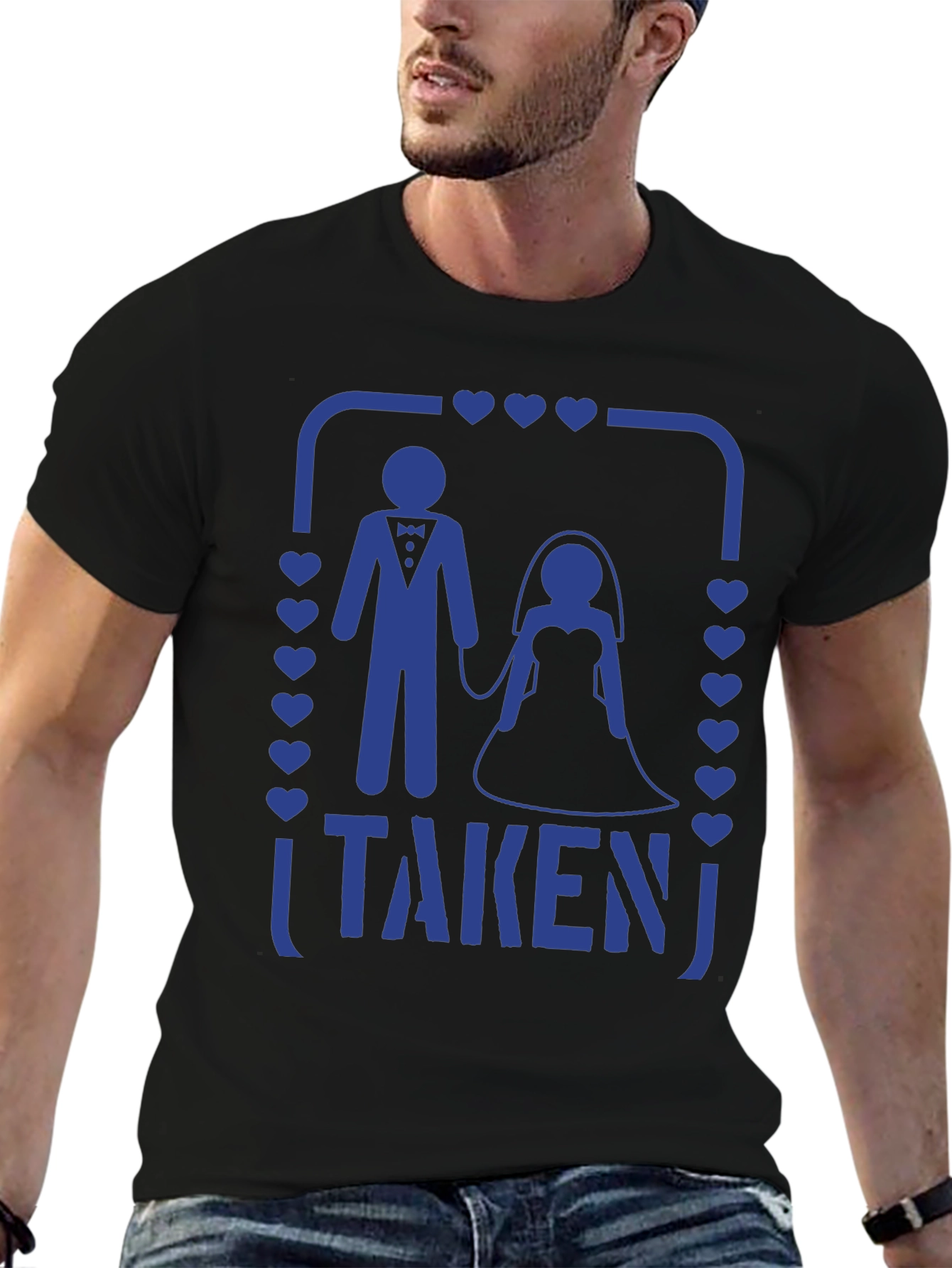 Taken T-Shirt - Wedding Couple Graphic Tee