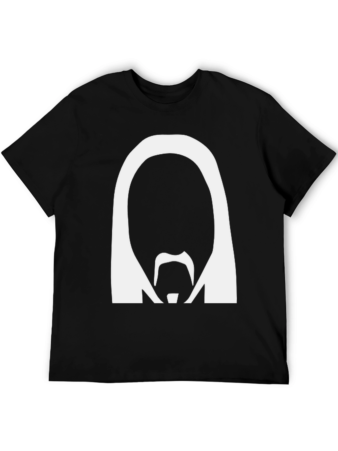 Retro Silhouette Graphic T-Shirt - Classic Black Tee
