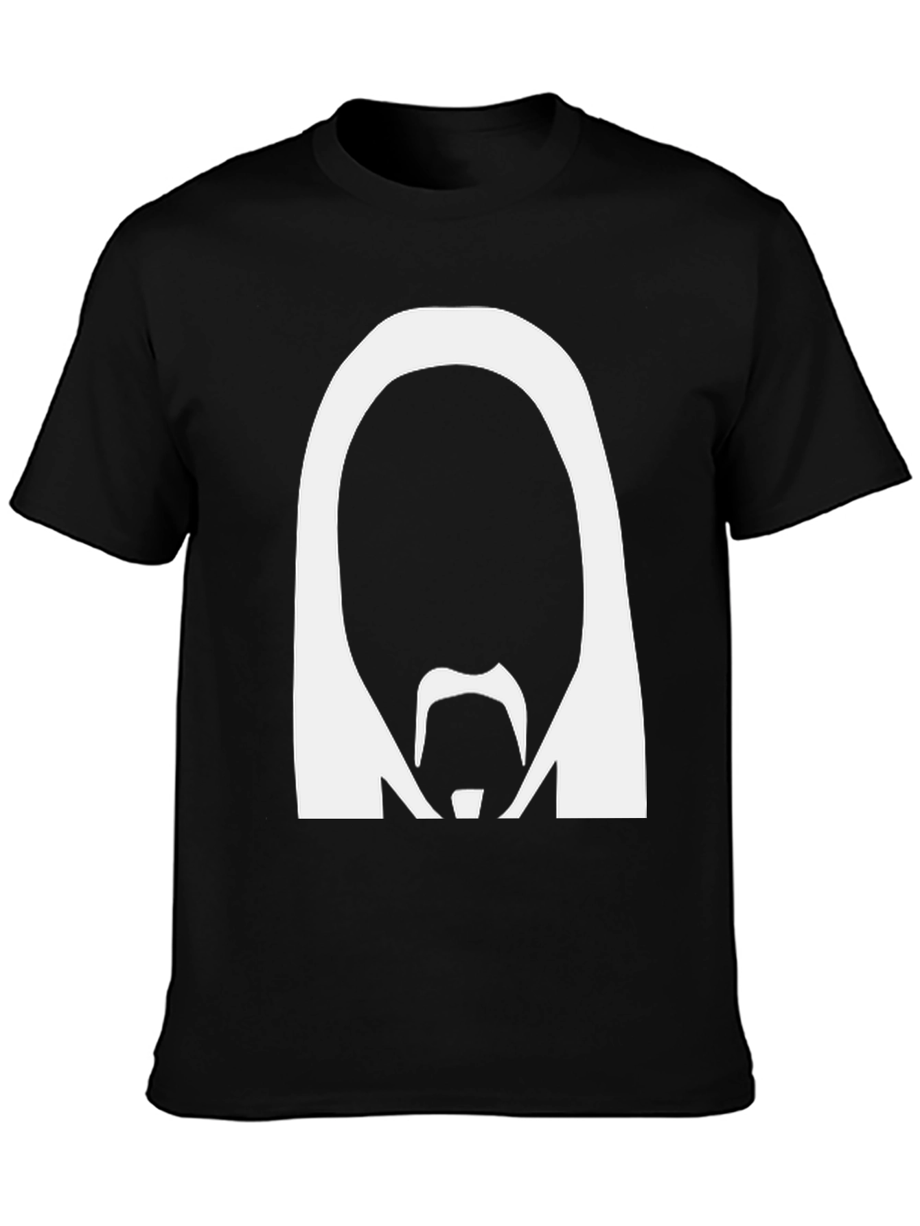 Retro Silhouette Graphic T-Shirt - Classic Black Tee