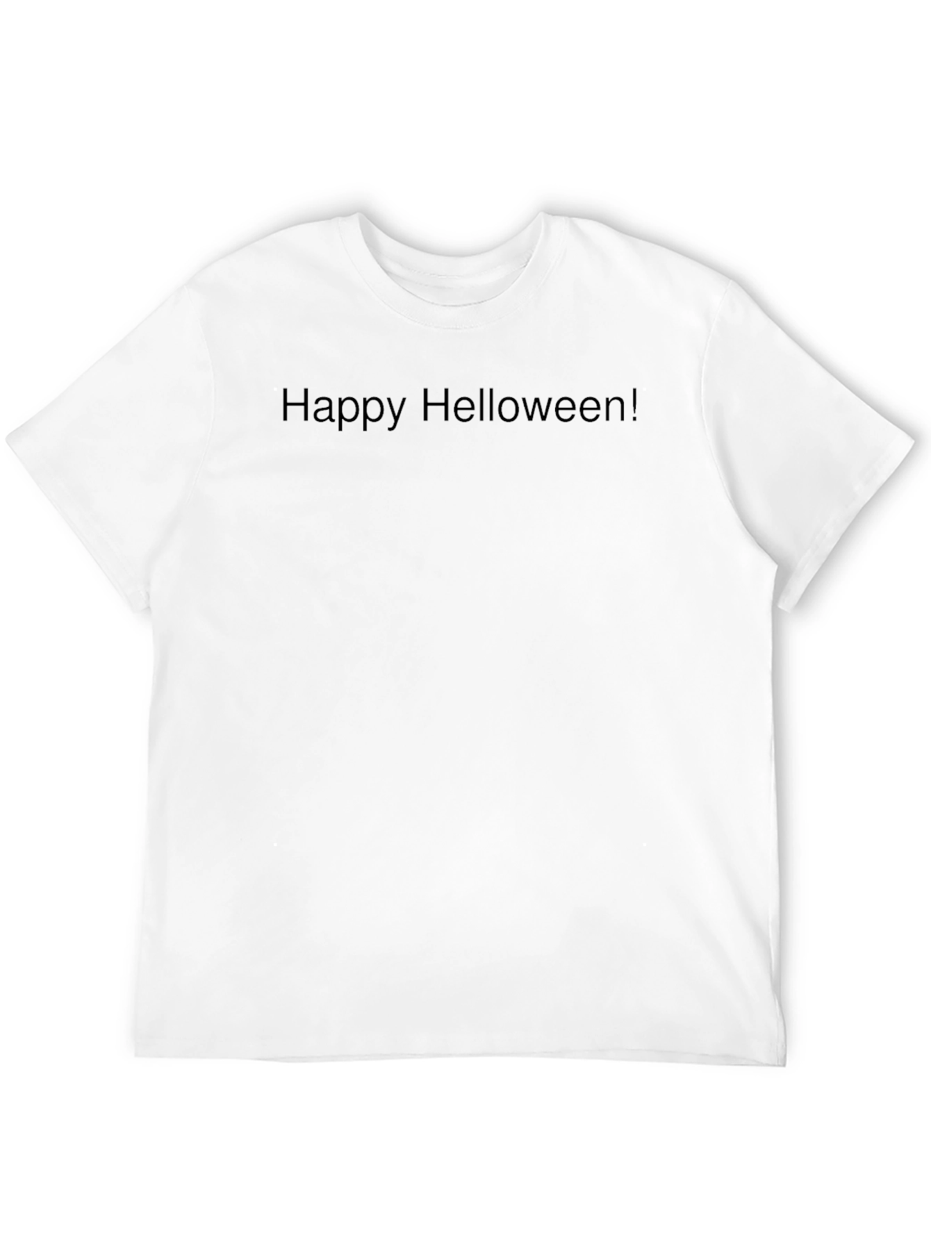 Happy Helloween Black T-Shirt
