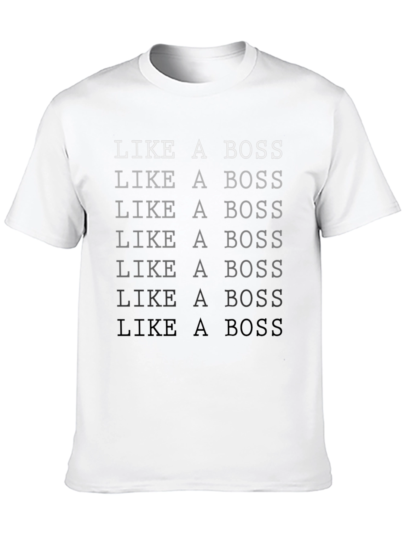 Like A Boss T-Shirt - Premium Graphic Tee
